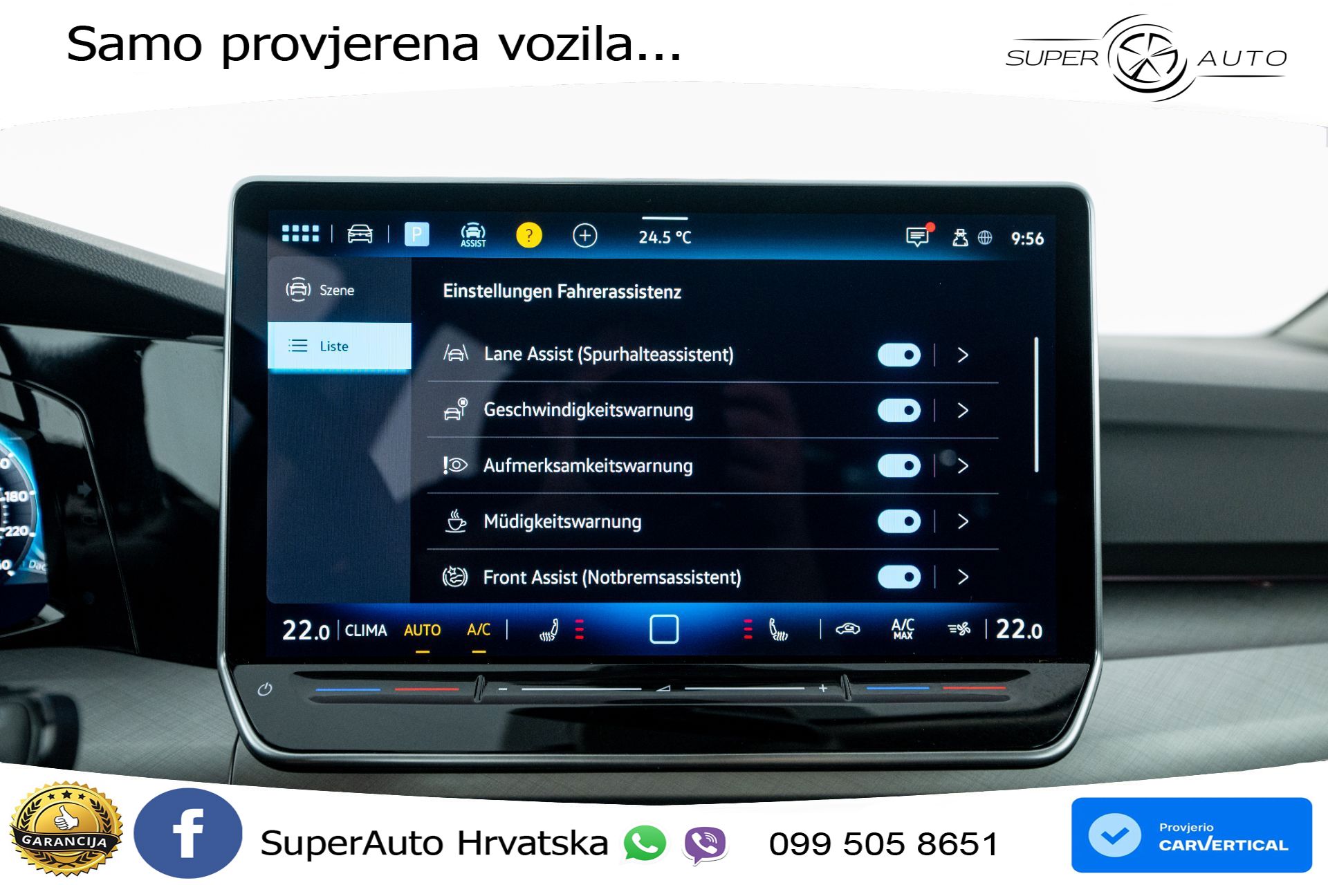 VW Golf 8 Variant 1.5 eTSI DSG Life 116 KS, LED+ACC+GR SJED+VIRT+PDC