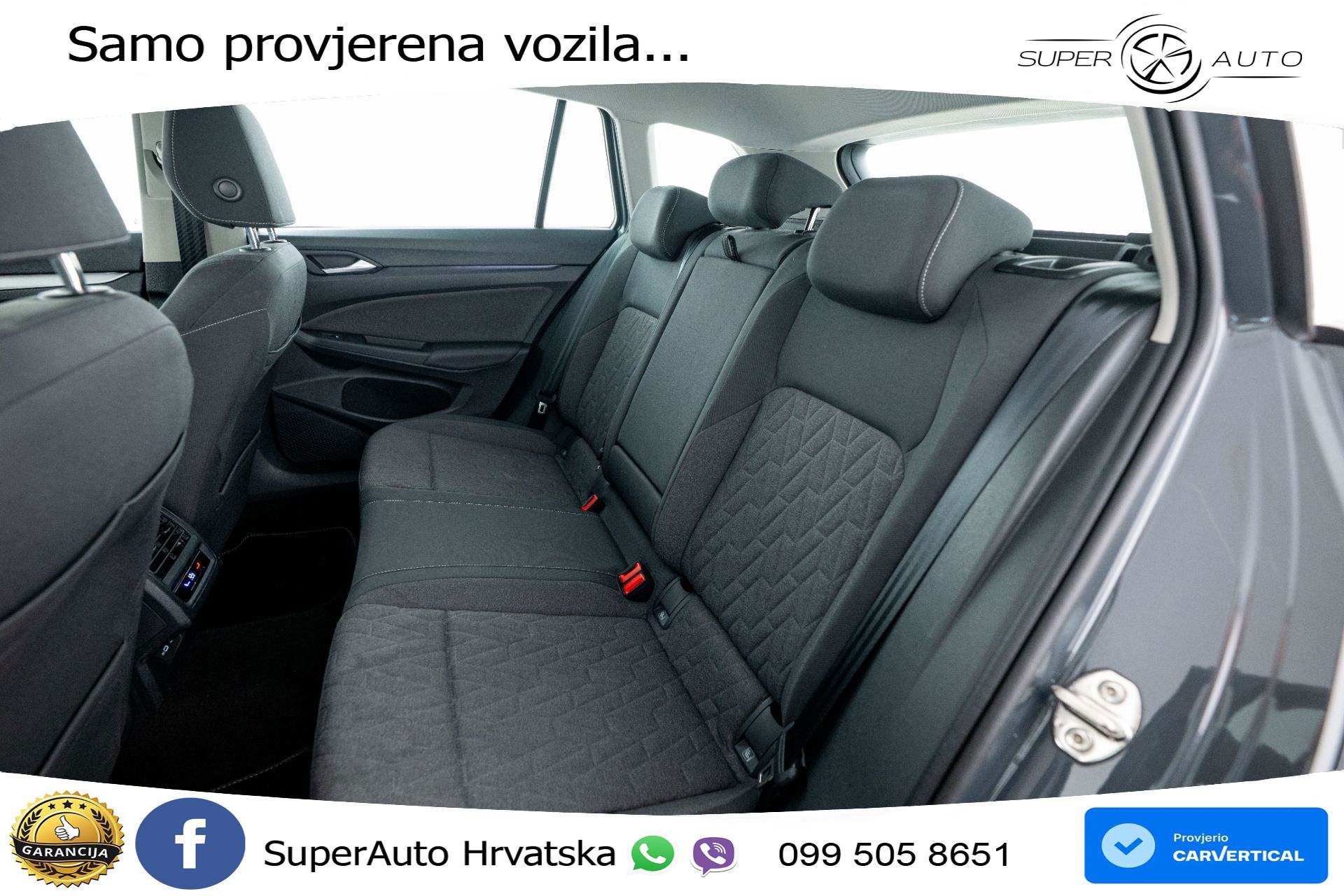 VW Golf 8 Variant 1.5 eTSI DSG Life 116 KS, LED+ACC+GR SJED+VIRT+PDC