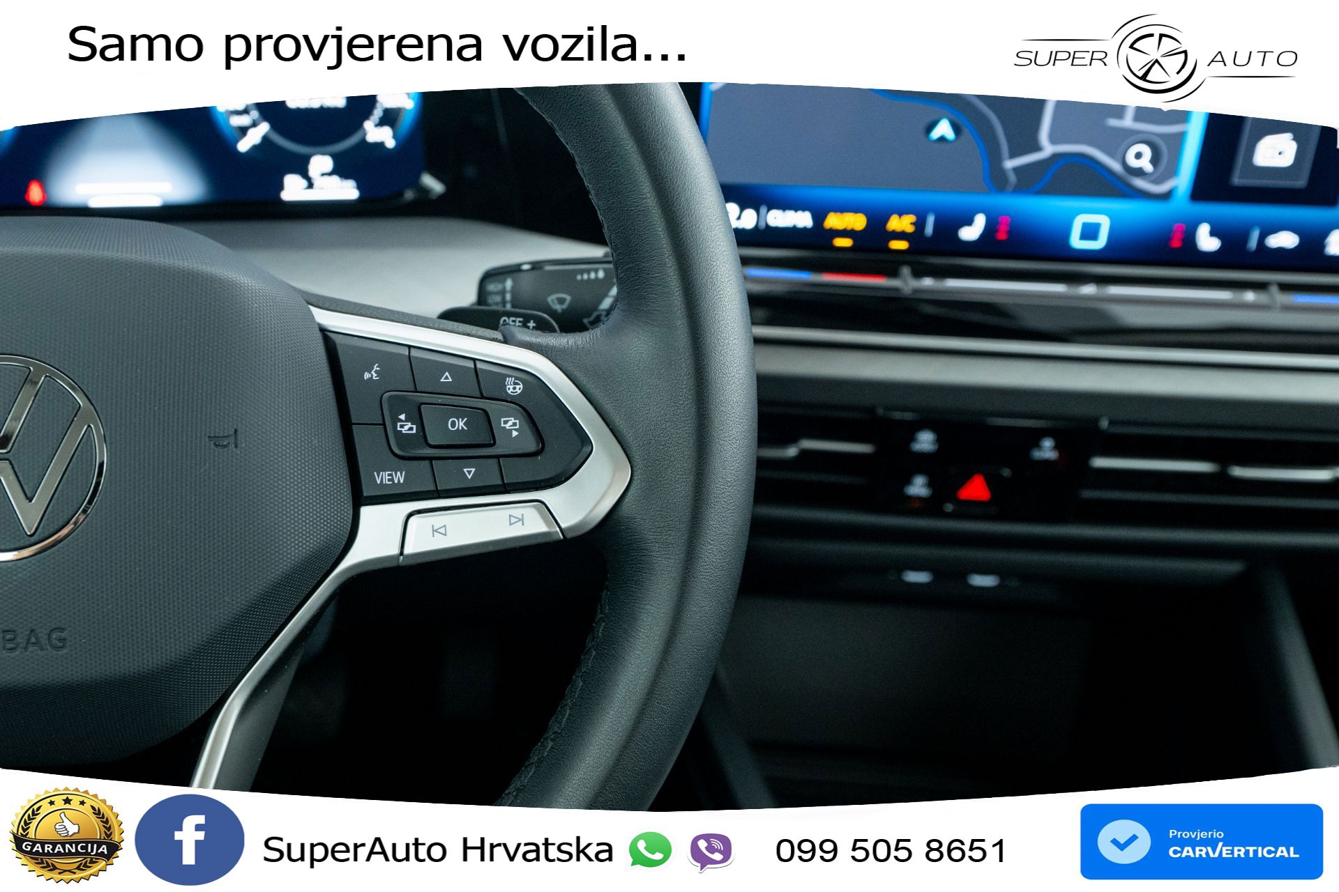 VW Golf 8 Variant 1.5 eTSI DSG Life 116 KS, LED+ACC+GR SJED+VIRT+PDC