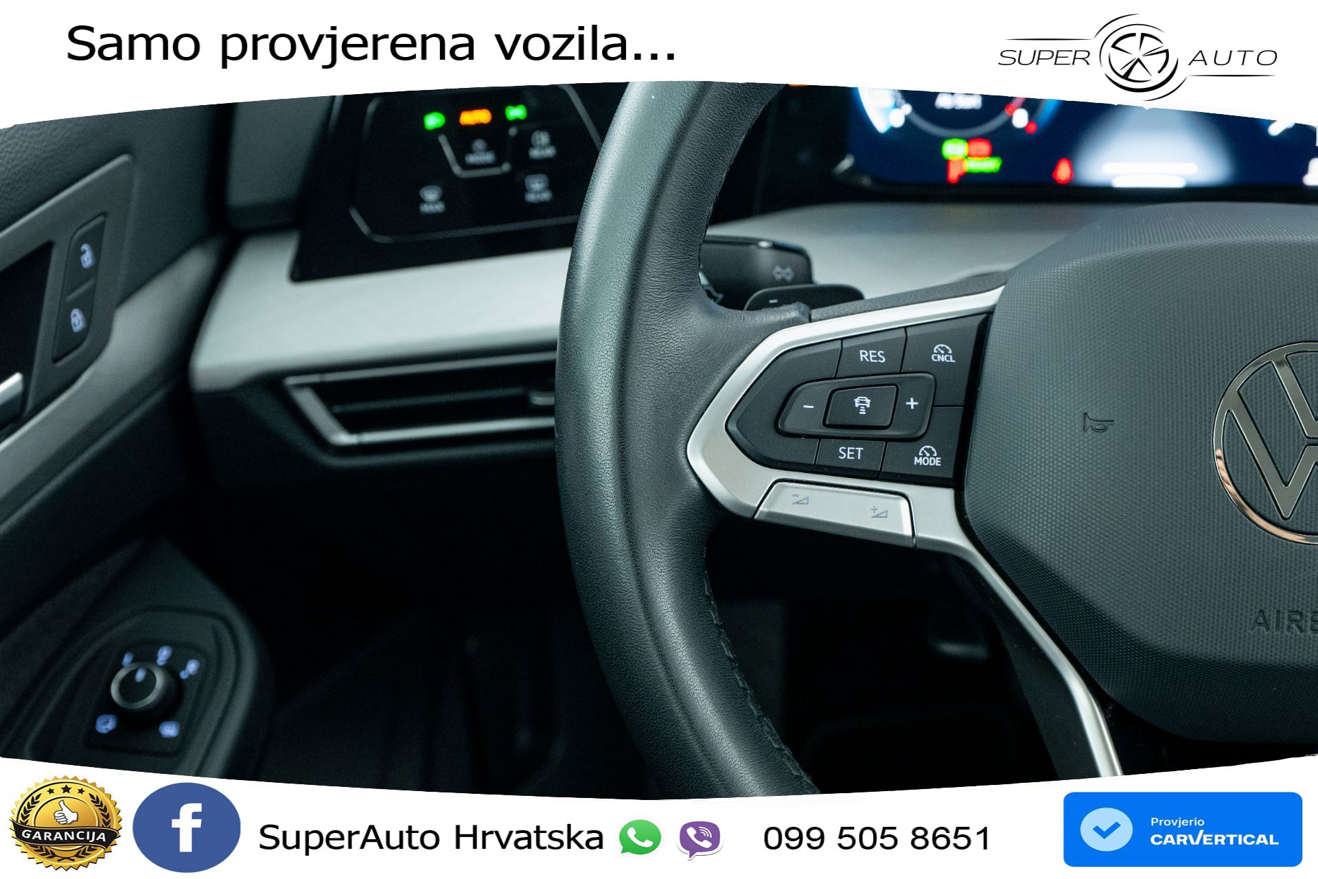 VW Golf 8 Variant 1.5 eTSI DSG Life 116 KS, LED+ACC+GR SJED+VIRT+PDC