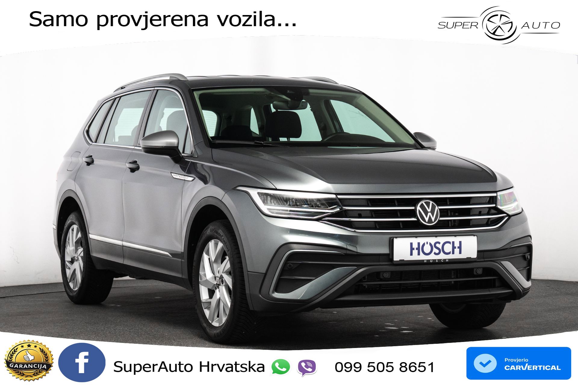 VW Tiguan Allspace 1.5 TSI DSG Life 150 KS, 7-SJED+LED+ACC+GR SJED+VIRT+ASIST