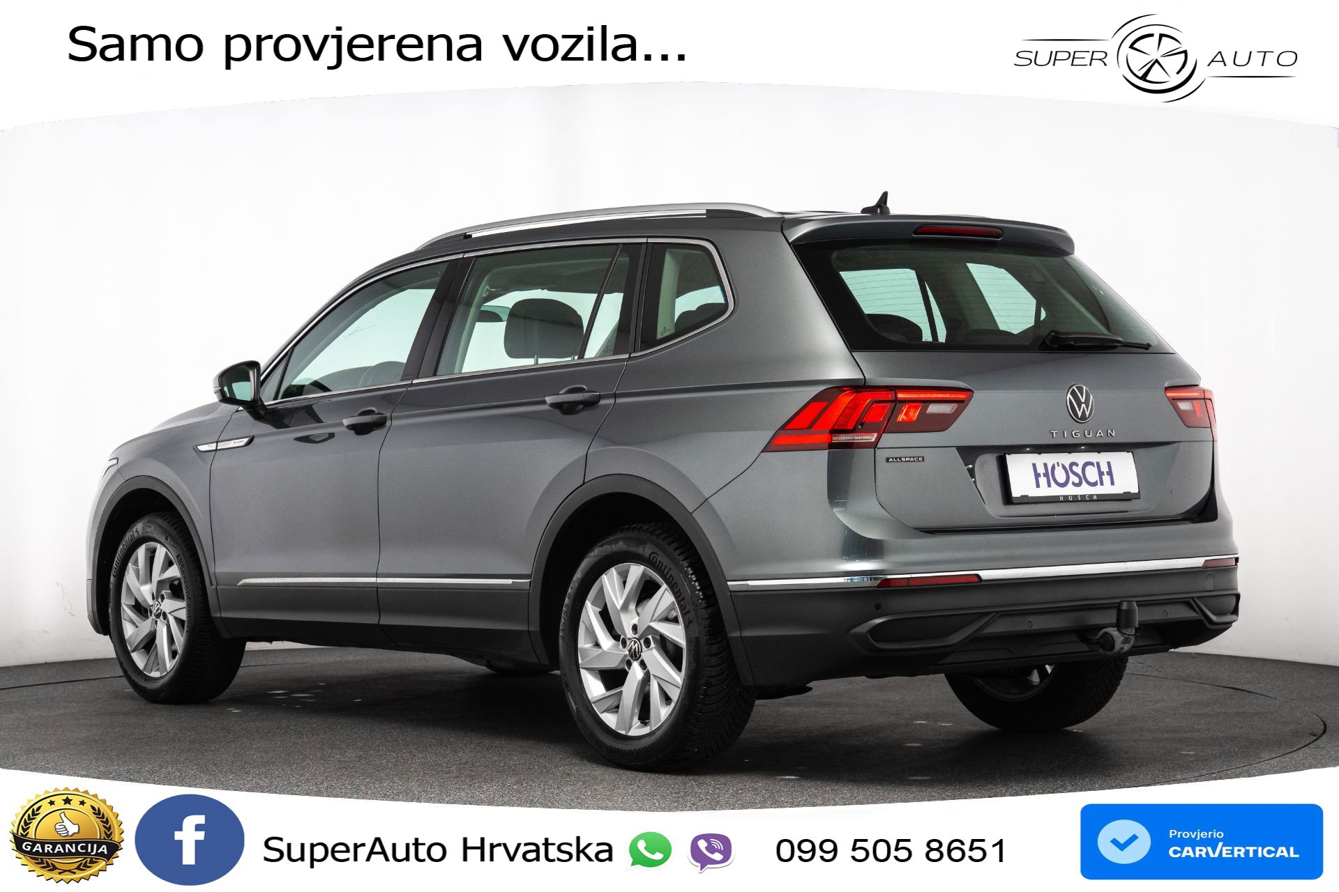VW Tiguan Allspace 1.5 TSI DSG Life 150 KS, 7-SJED+LED+ACC+GR SJED+VIRT+ASIST