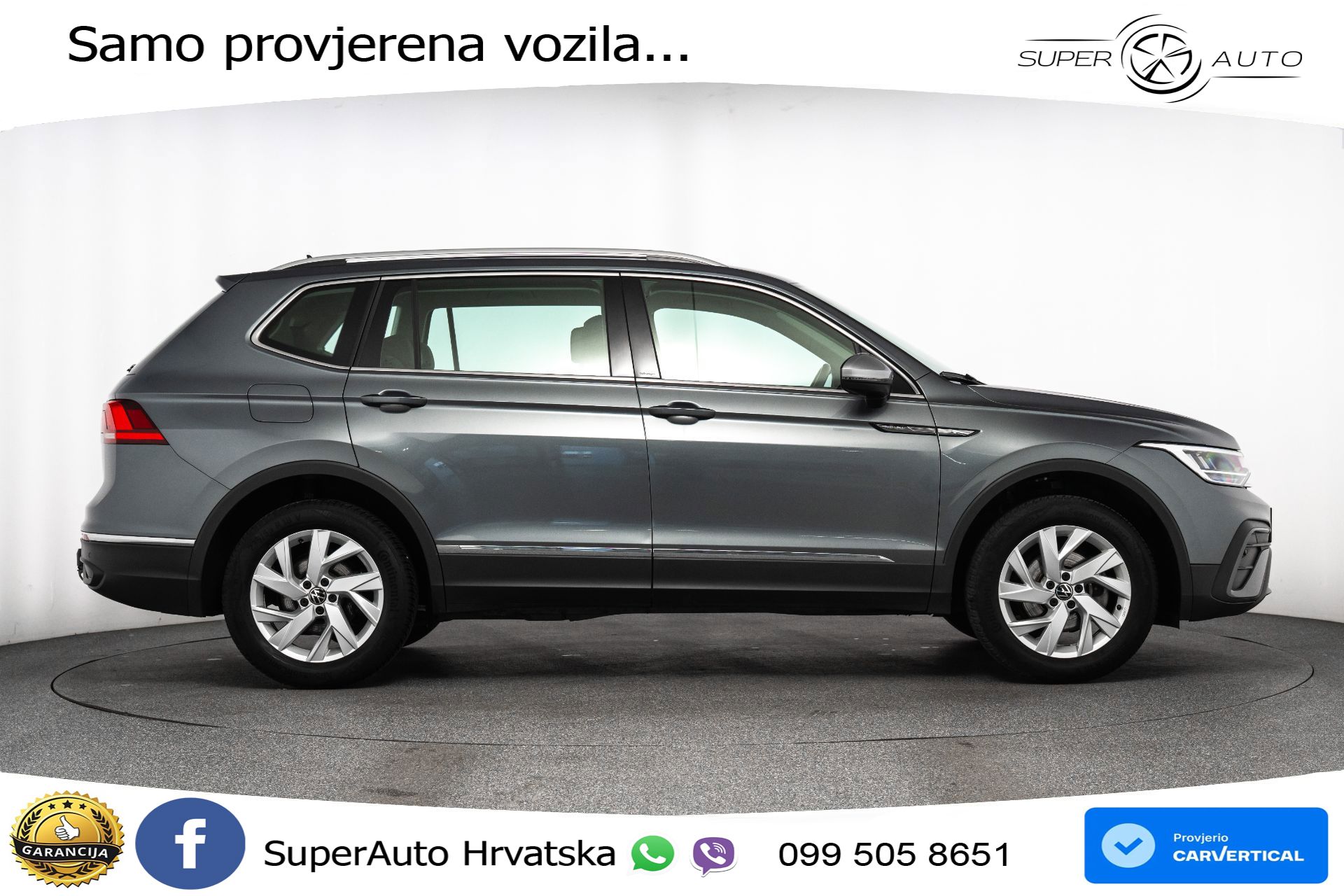 VW Tiguan Allspace 1.5 TSI DSG Life 150 KS, 7-SJED+LED+ACC+GR SJED+VIRT+ASIST