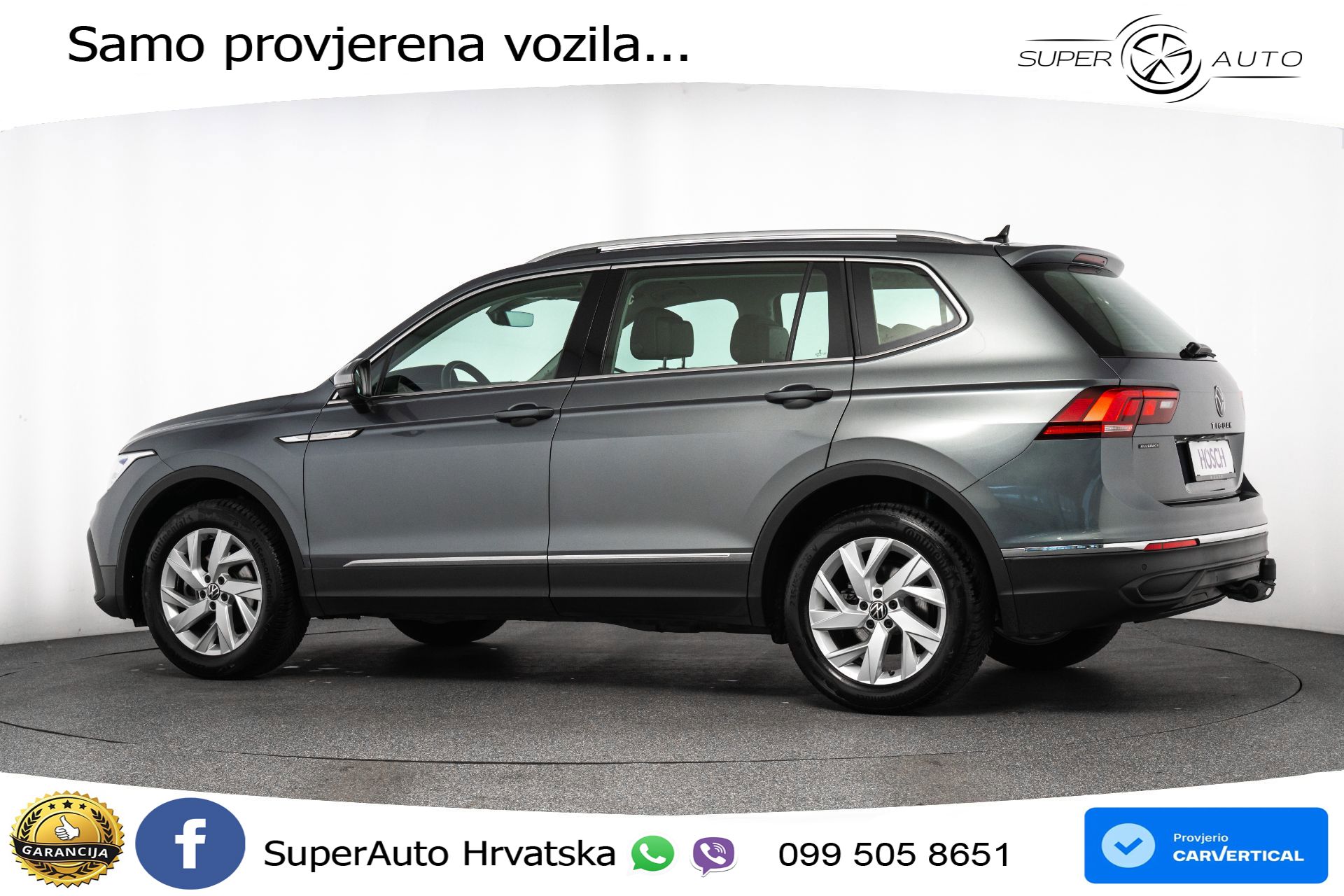 VW Tiguan Allspace 1.5 TSI DSG Life 150 KS, 7-SJED+LED+ACC+GR SJED+VIRT+ASIST