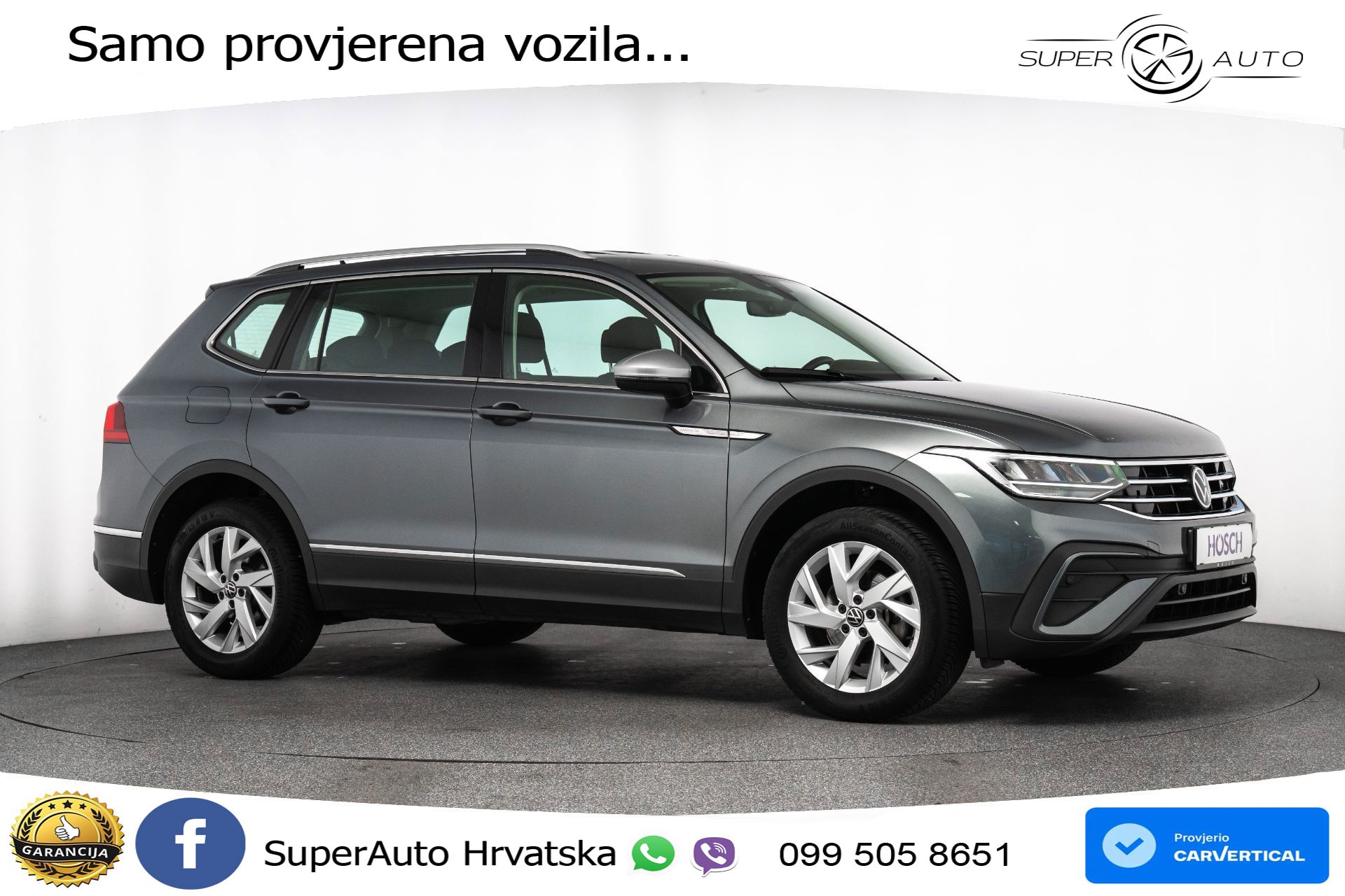 VW Tiguan Allspace 1.5 TSI DSG Life 150 KS, 7-SJED+LED+ACC+GR SJED+VIRT+ASIST