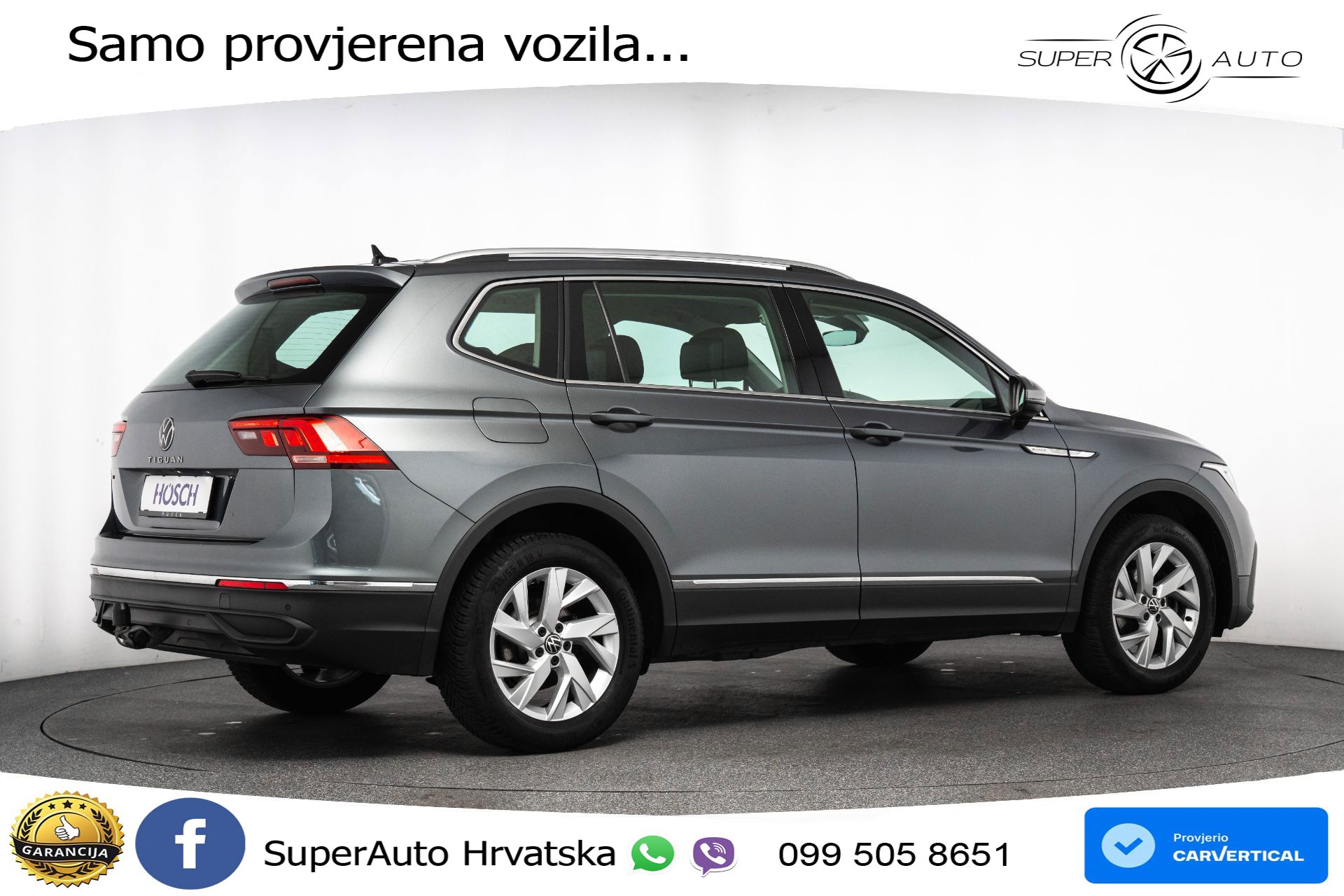 VW Tiguan Allspace 1.5 TSI DSG Life 150 KS, 7-SJED+LED+ACC+GR SJED+VIRT+ASIST