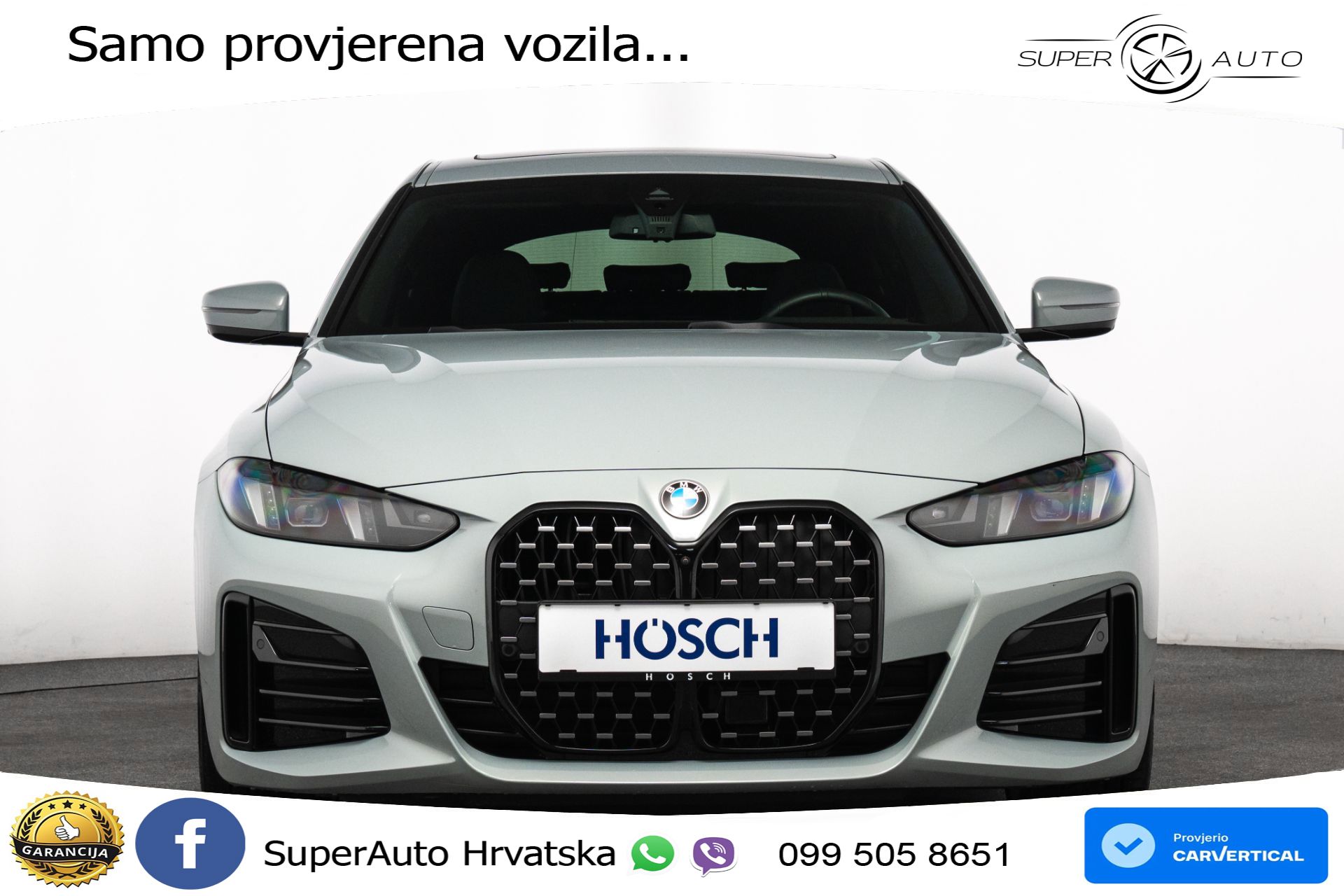 BMW 420d xDrive GC Aut. M Sport Pro 190 KS, ACC+360+GR SJED+HEAD+VIRT+NAVI