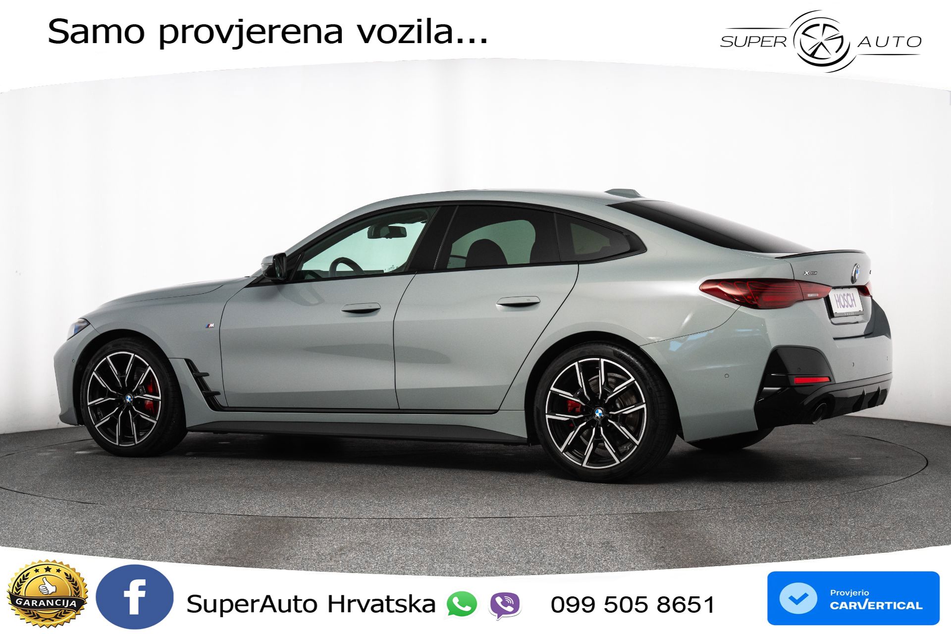 BMW 420d xDrive GC Aut. M Sport Pro 190 KS, ACC+360+GR SJED+HEAD+VIRT+NAVI