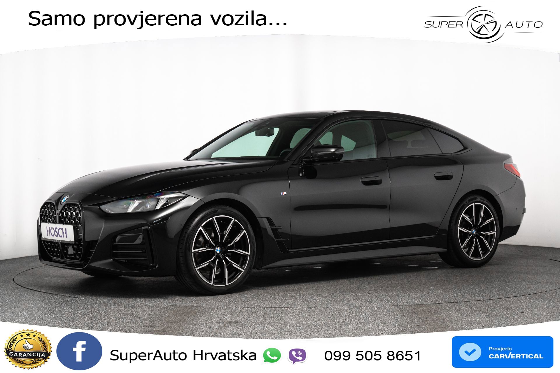 BMW 420d xDrive GC Aut. M Sport 190 KS, ACC+360+GR SJED+PANO+HEAD+VIRT