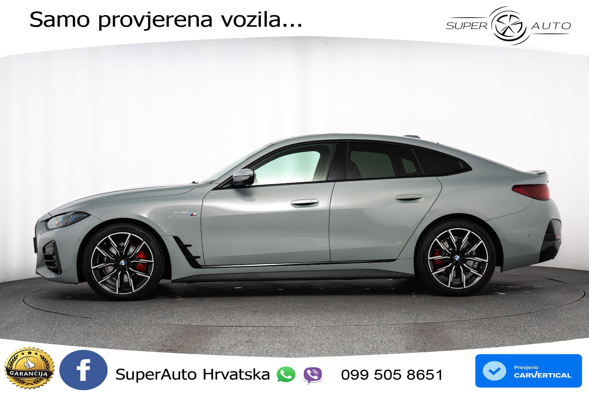 BMW 420d GC xDrive Steptronic M Sport Pro 190 KS, LED+ACC+GR SJED+HEAD+WIDES