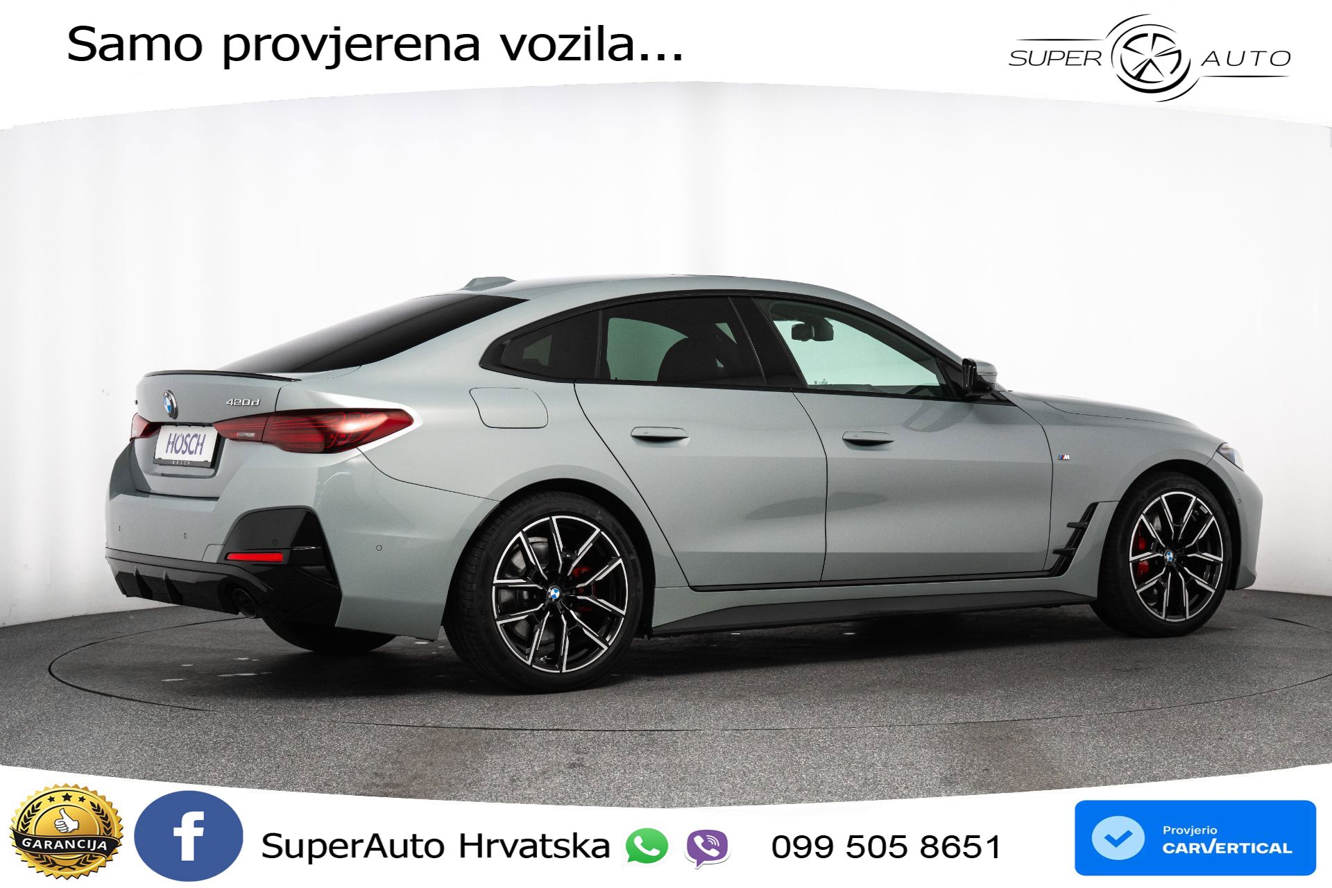 BMW 420d GC xDrive Steptronic M Sport Pro 190 KS, LED+ACC+GR SJED+HEAD+WIDES
