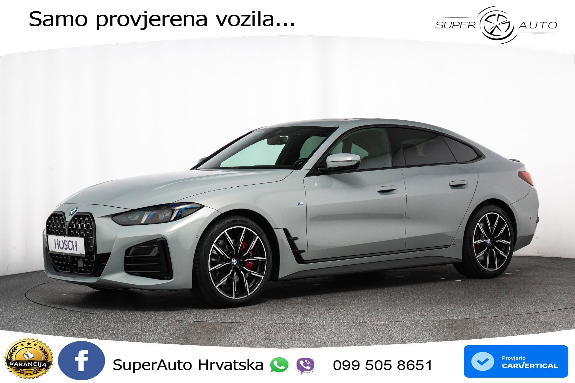 BMW 420d GC xDrive Steptronic M Sport Pro 190 KS, LED+ACC+GR SJED+HEAD+WIDES
