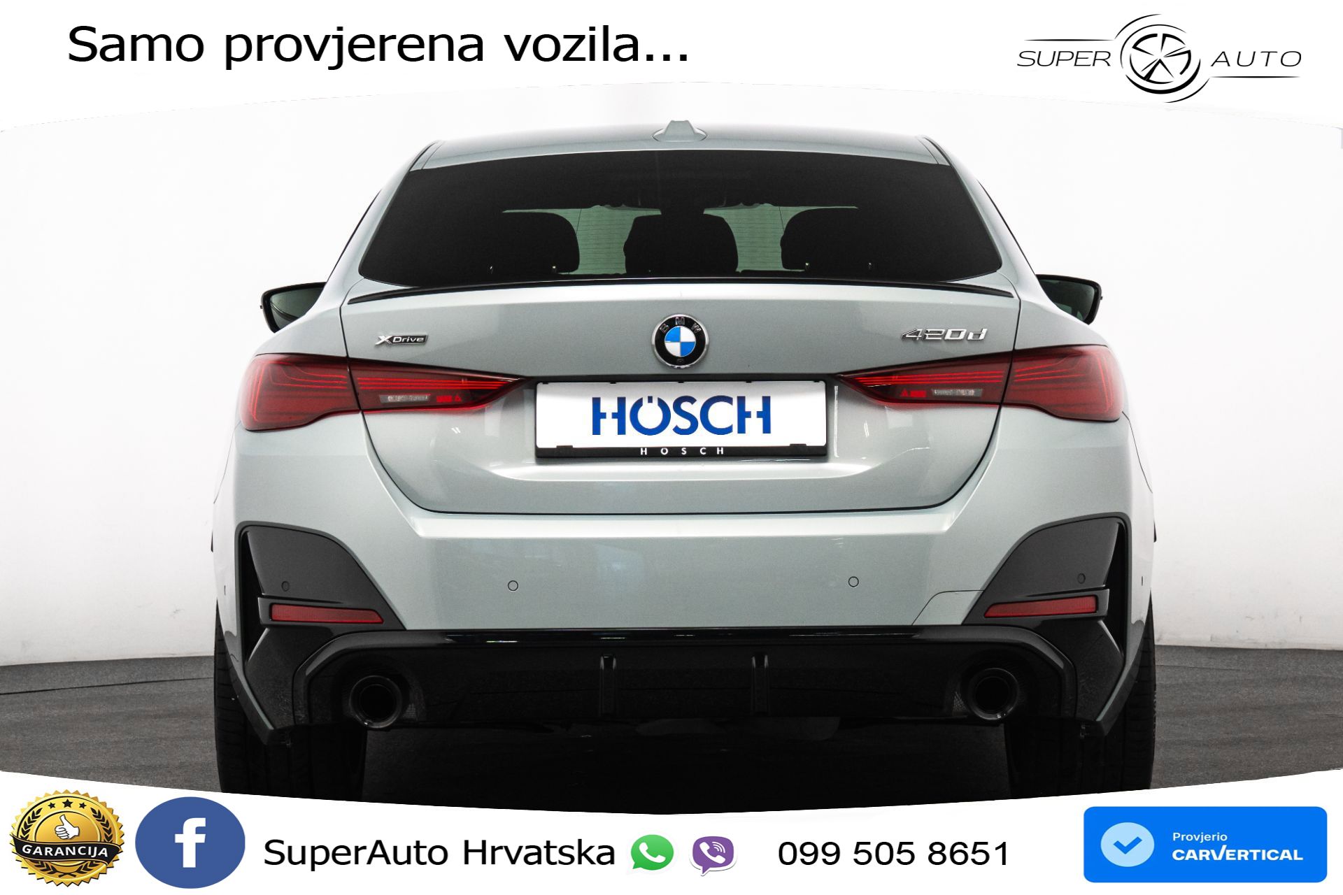 BMW 420d GC xDrive Steptronic M Sport Pro 190 KS, LED+ACC+GR SJED+HEAD+WIDES