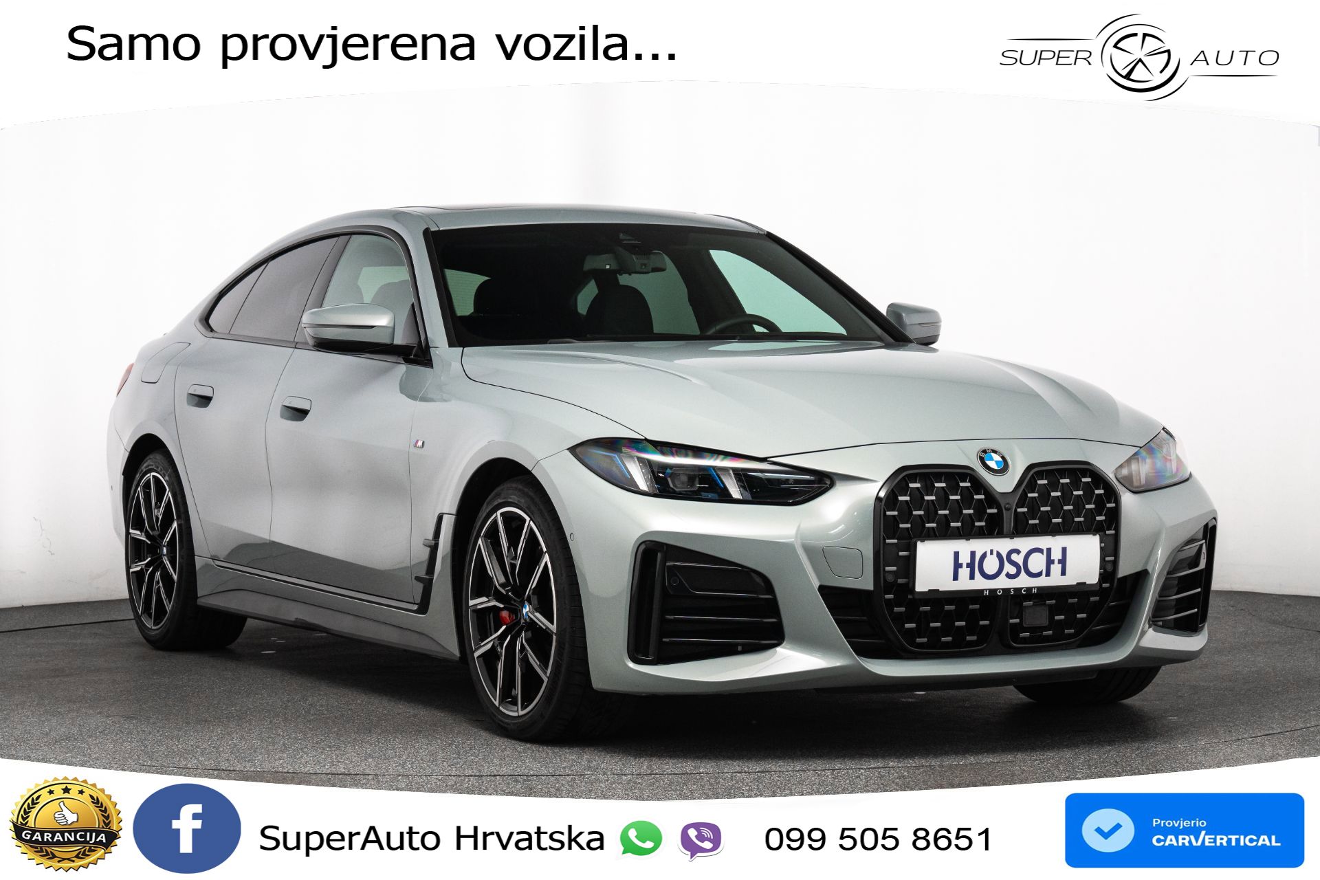 BMW 420d GC xDrive Steptronic M Sport Pro 190 KS, LED+ACC+GR SJED+HEAD+WIDES