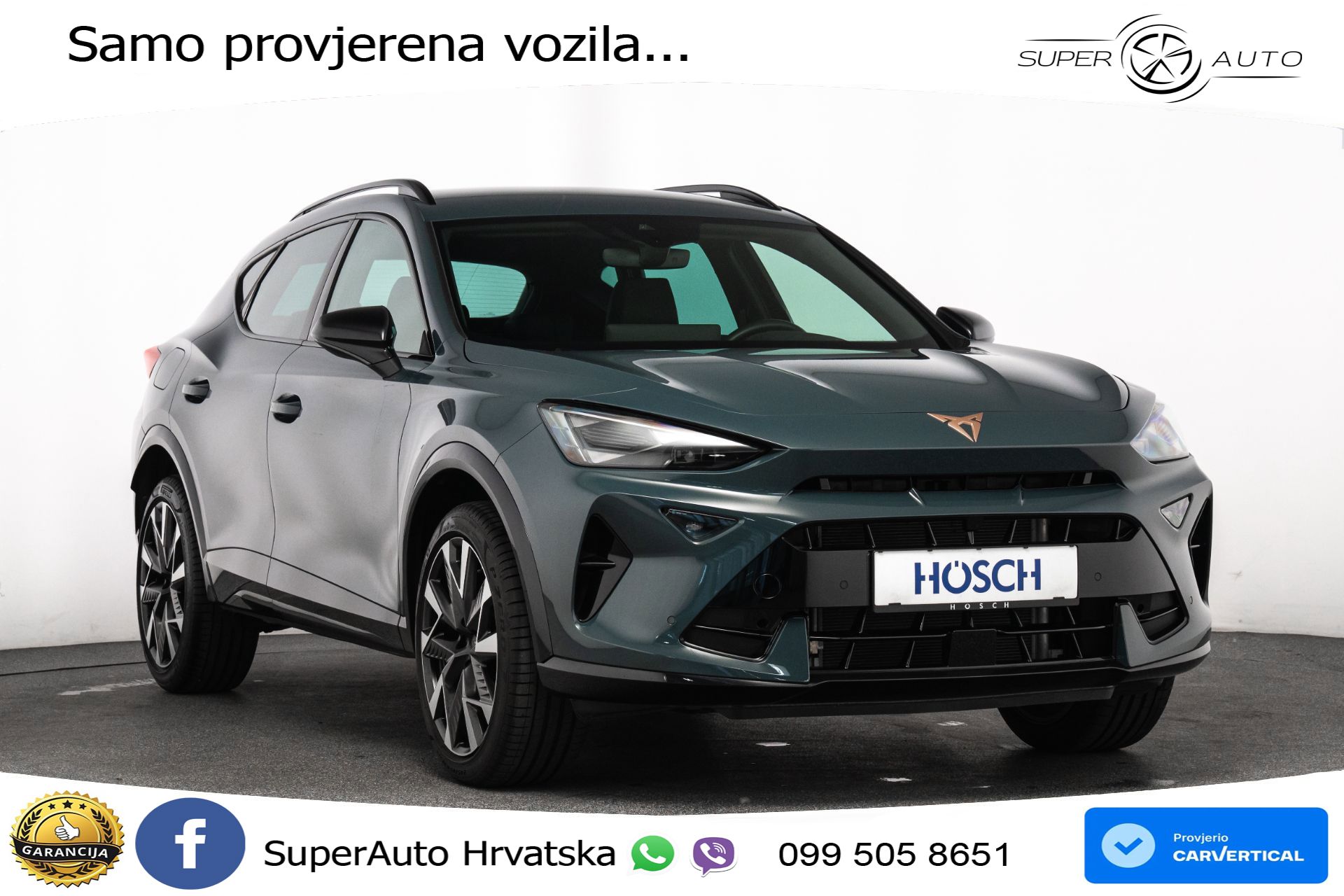 Cupra Formentor 1.5 eTSI DSG 150 KS, LED+ACC+GR SJED+KAM+VIRT+PDC