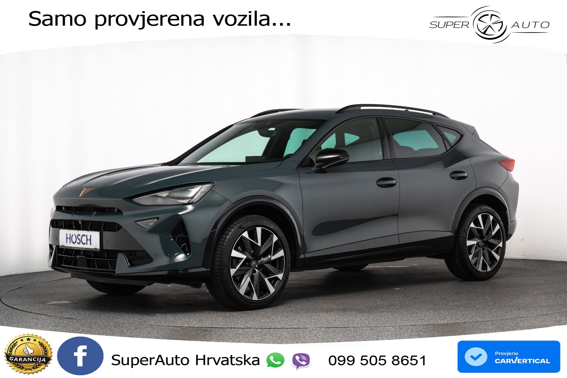 Cupra Formentor 1.5 eTSI DSG 150 KS, LED+ACC+GR SJED+KAM+VIRT+PDC