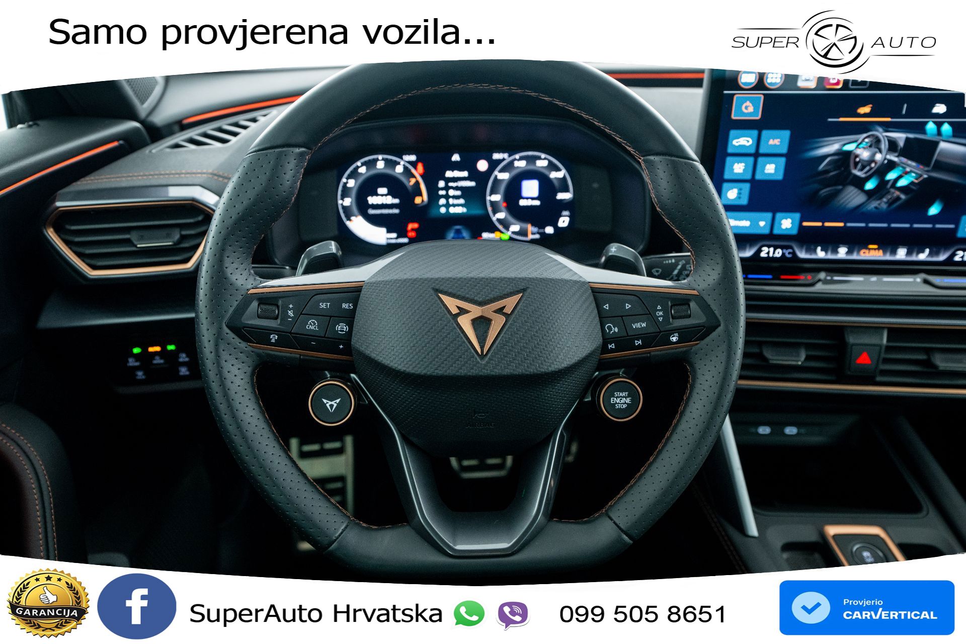 Cupra Formentor 1.5 eTSI DSG 150 KS, LED+ACC+GR SJED+KAM+VIRT+PDC