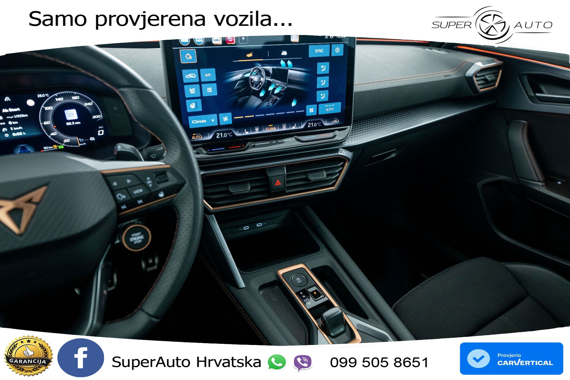 Cupra Formentor 1.5 eTSI DSG 150 KS, LED+ACC+GR SJED+KAM+VIRT+PDC