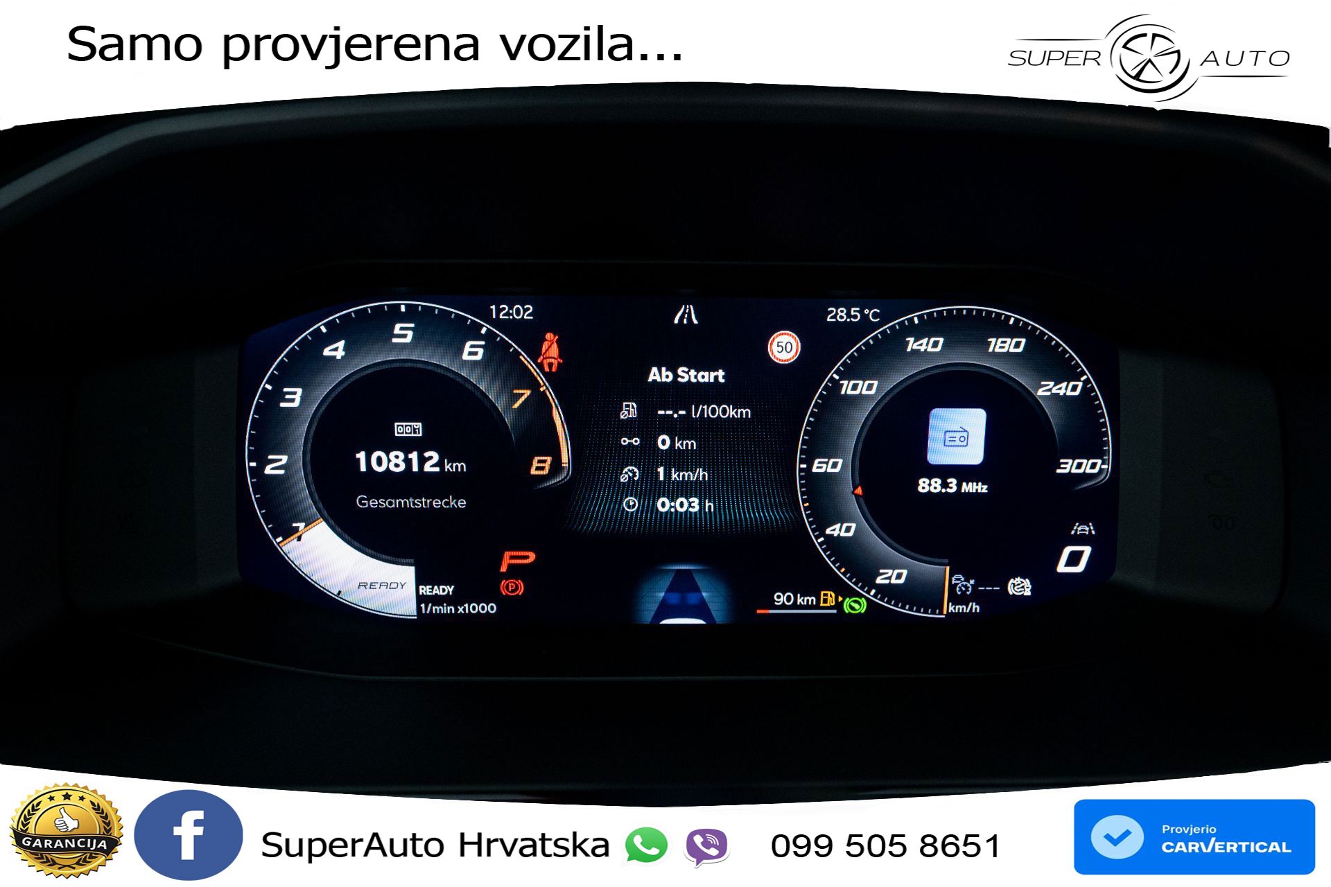 Cupra Formentor 1.5 eTSI DSG 150 KS, LED+ACC+GR SJED+KAM+VIRT+PDC