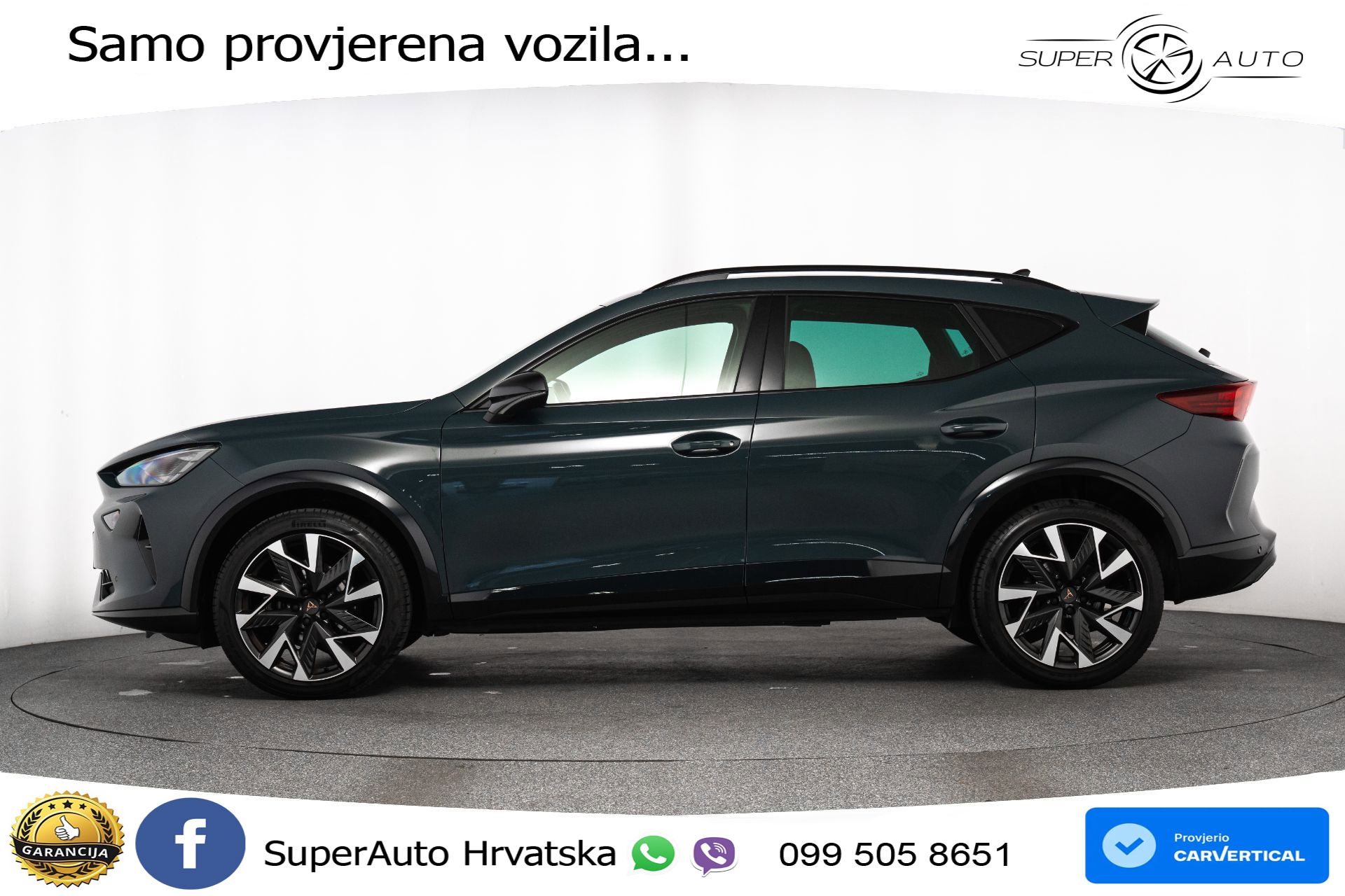 Cupra Formentor 1.5 eTSI DSG 150 KS, LED+ACC+GR SJED+KAM+VIRT+PDC