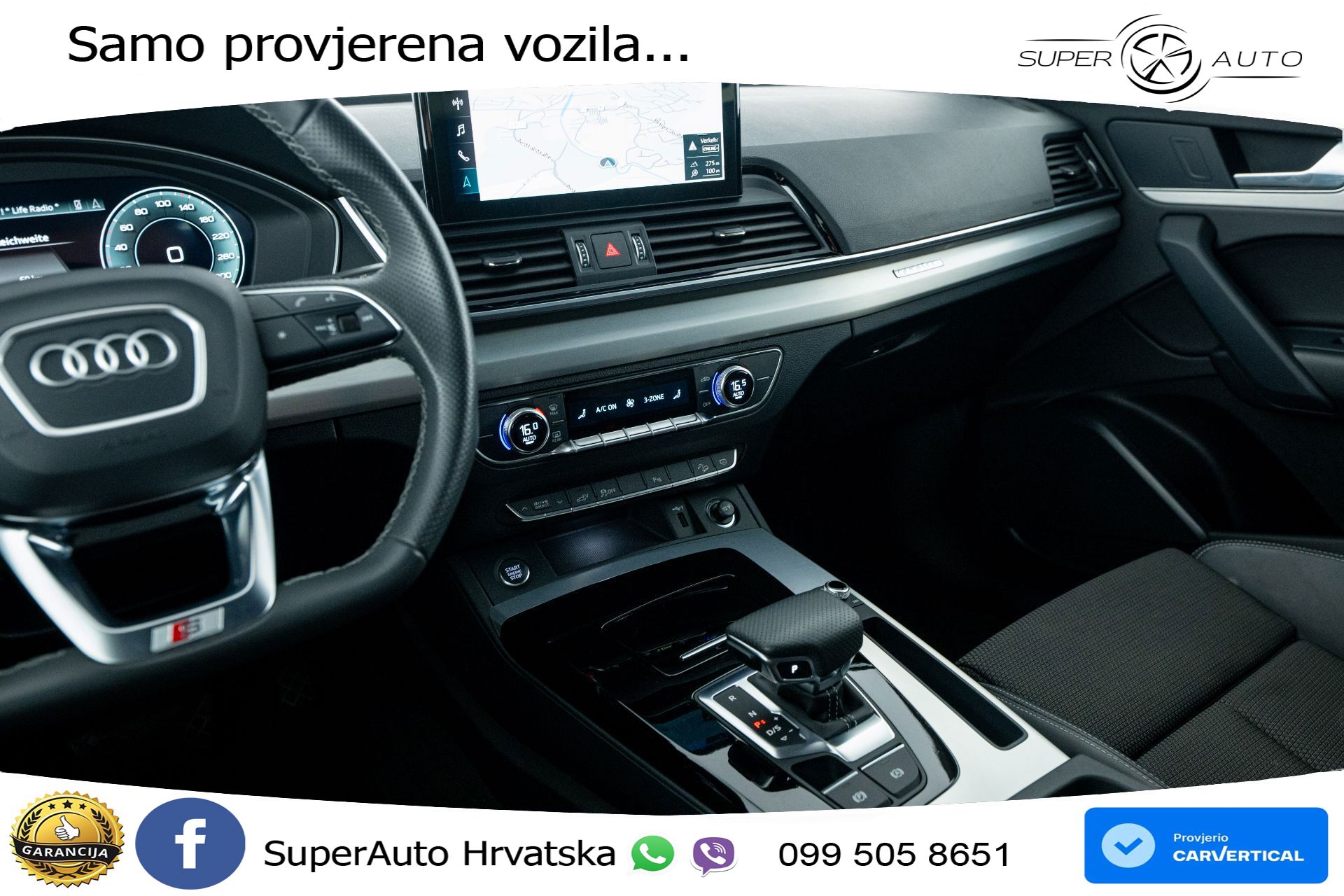 Audi Q5 50 TFSIe quattro S tronic 2xS line 299 KS, KAM+VIRT+NAVI