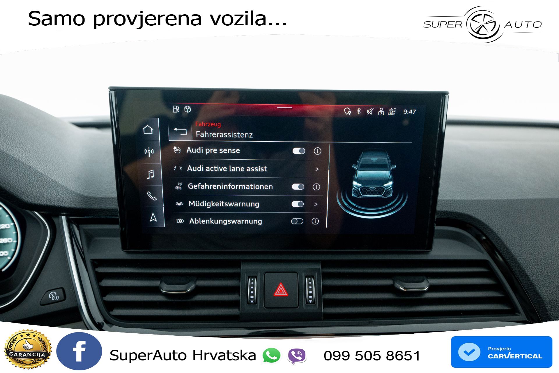 Audi Q5 50 TFSIe quattro S tronic 2xS line 299 KS, KAM+VIRT+NAVI