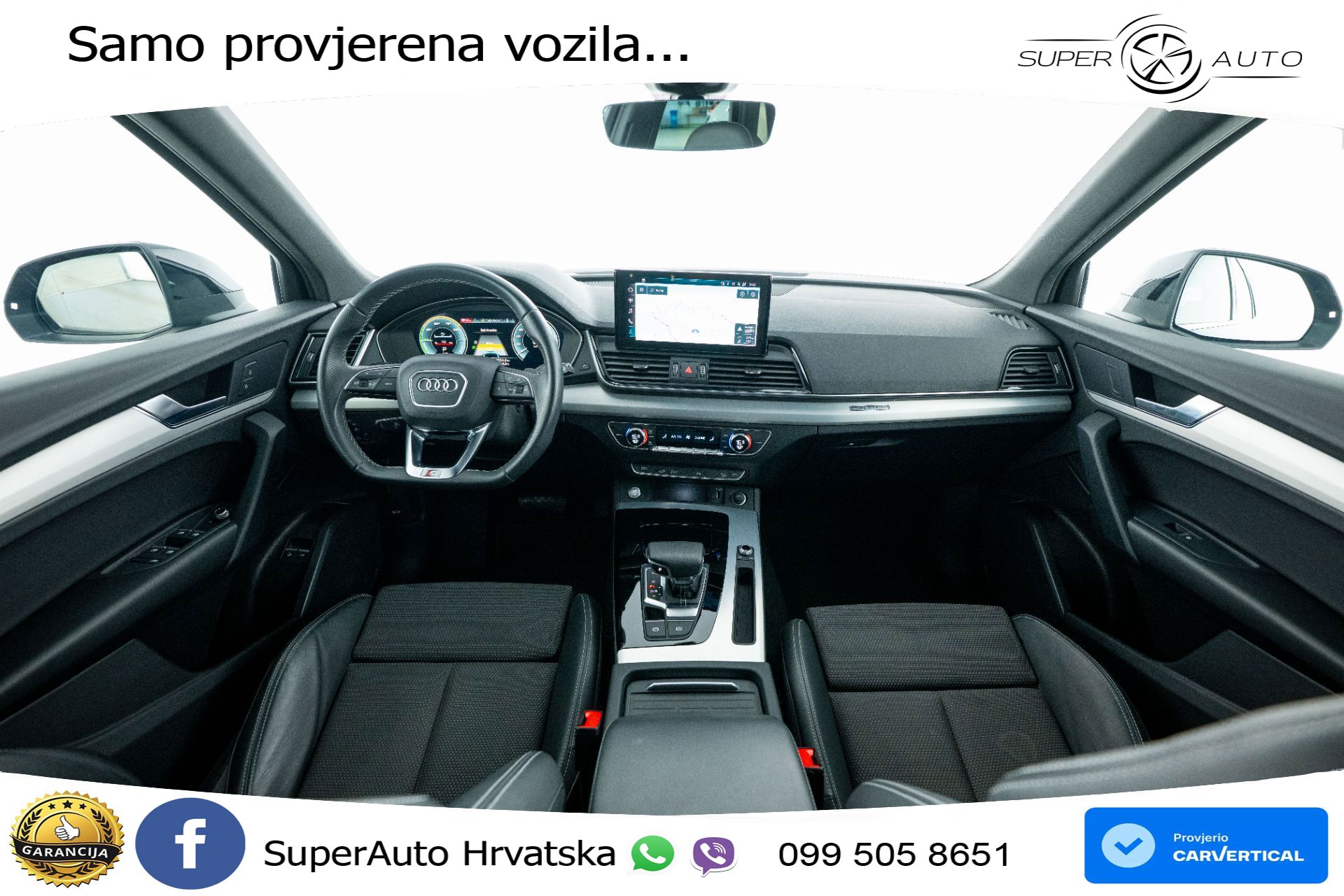 Audi Q5 50 TFSIe quattro S tronic 2xS line 299 KS, KAM+VIRT+NAVI