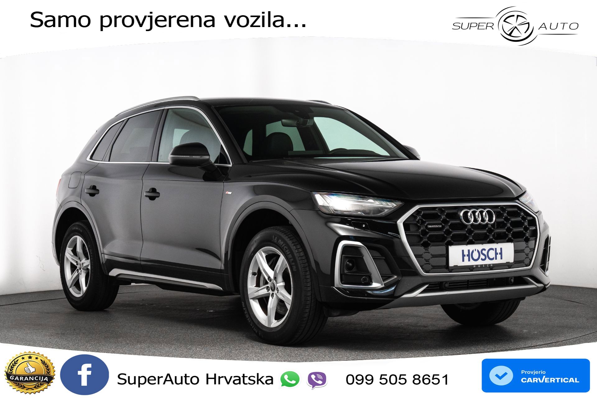 Audi Q5 50 TFSIe quattro S tronic 2xS line 299 KS, KAM+VIRT+NAVI