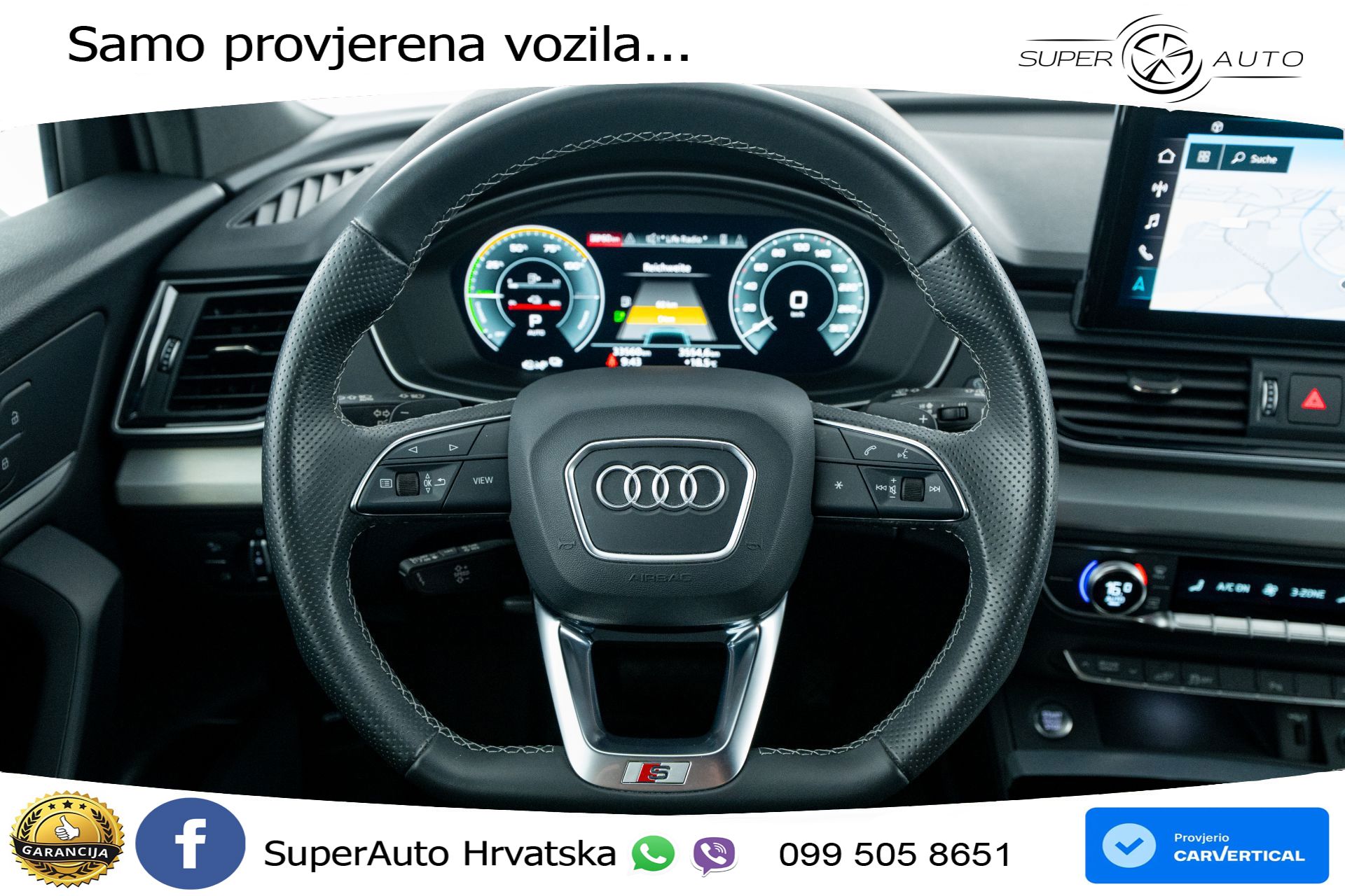 Audi Q5 50 TFSIe quattro S tronic 2xS line 299 KS, KAM+VIRT+NAVI