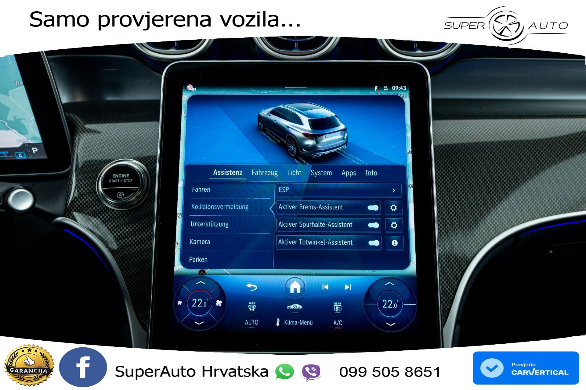 Mercedes GLC 300d 4M 9G-Tr. AMG Advanced+ 269 KS, LED+ACC+GR SJED+KAM