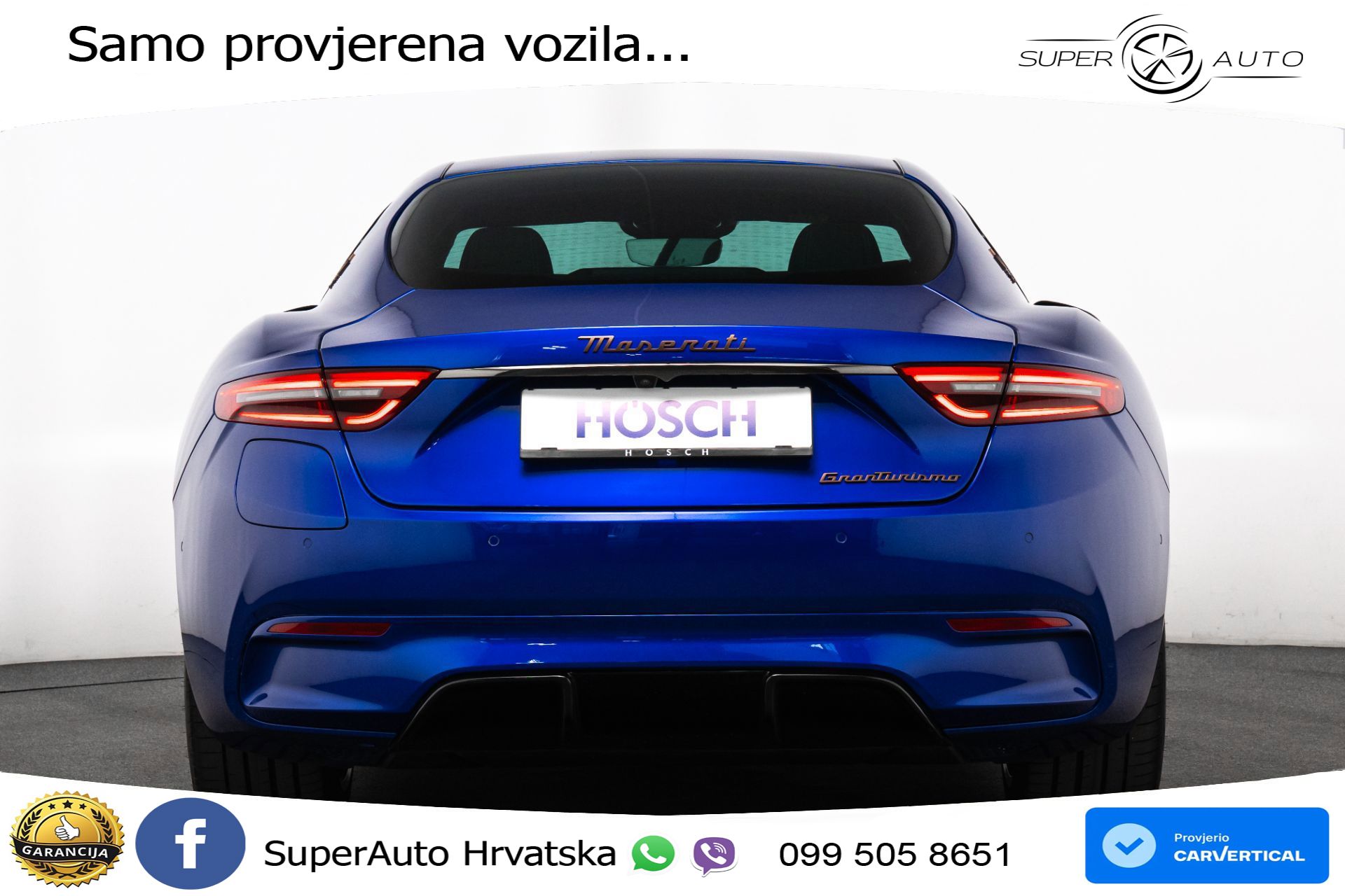 NOVO Maserati GranTurismo Folgore 761 KS, ACC+360+GR SJED+HEAD+VIRT+NAVI