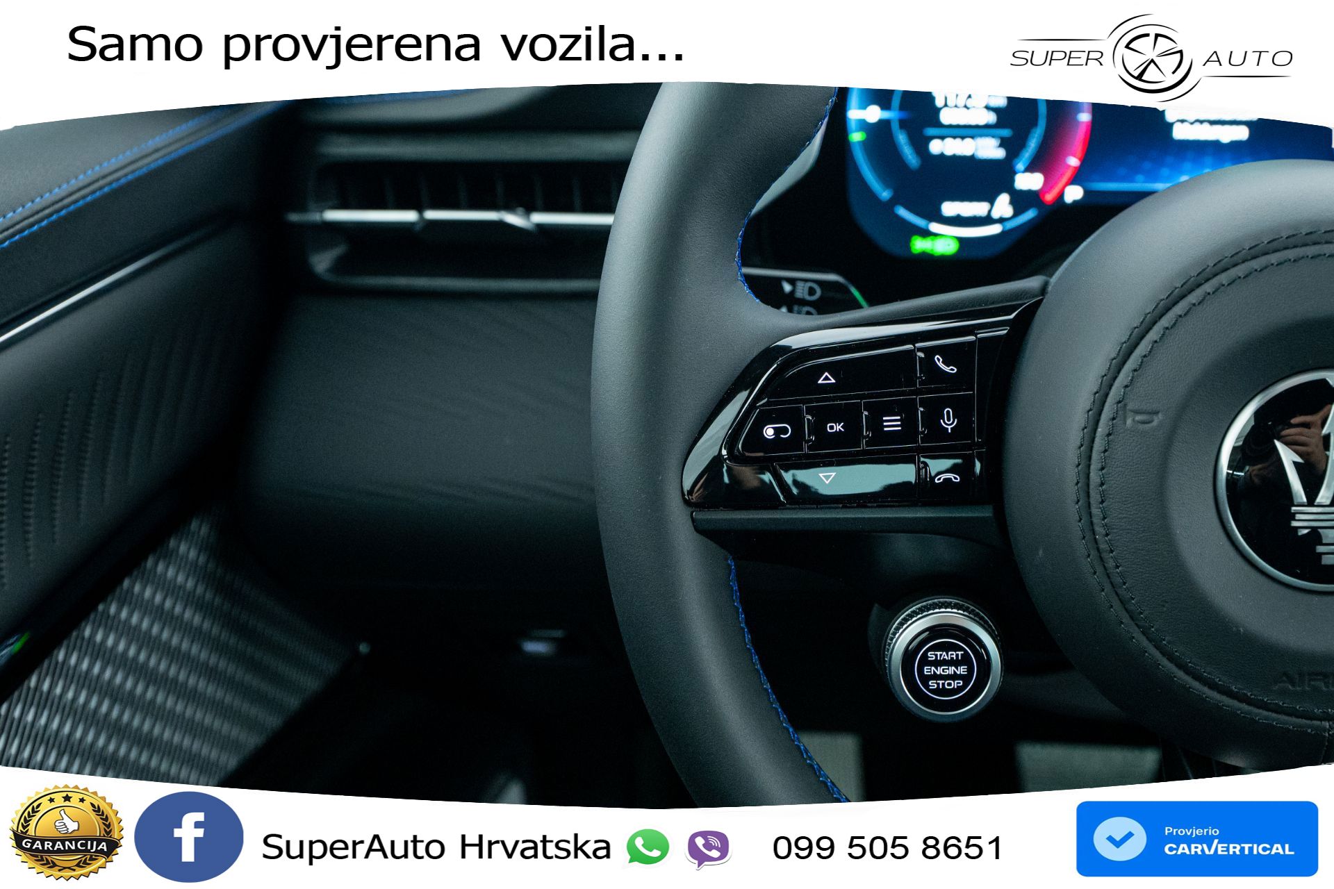 NOVO Maserati GranTurismo Folgore 761 KS, ACC+360+GR SJED+HEAD+VIRT+NAVI