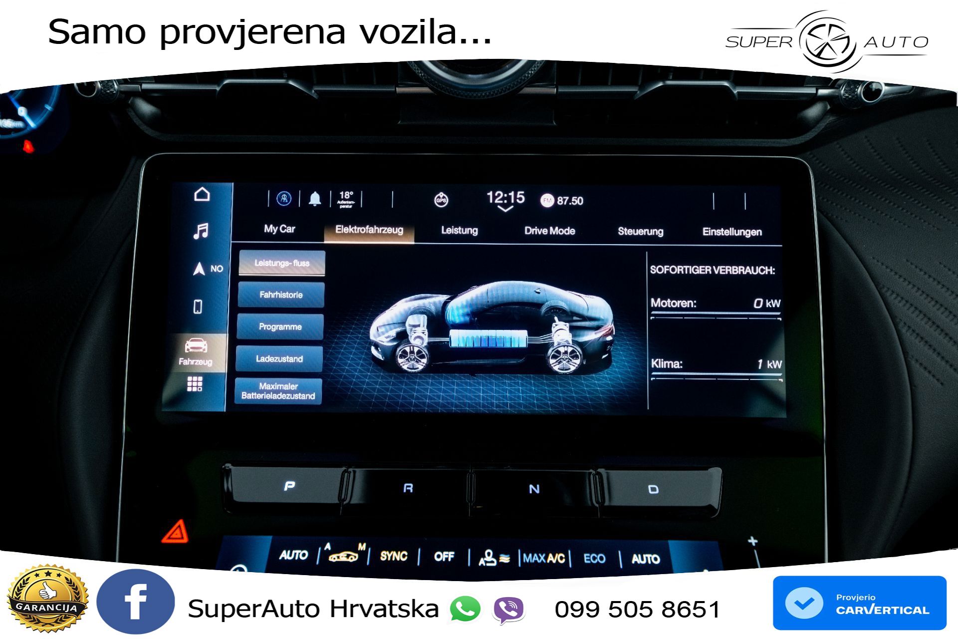 NOVO Maserati GranTurismo Folgore 761 KS, ACC+360+GR SJED+HEAD+VIRT+NAVI