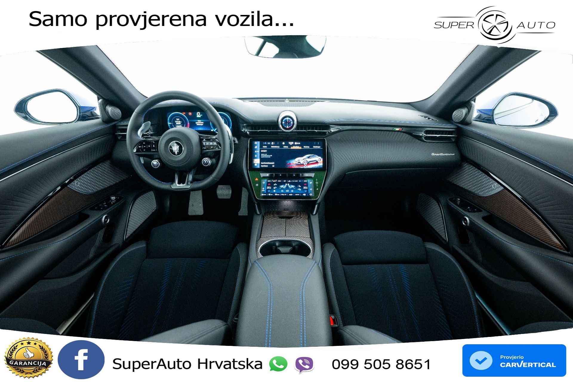 NOVO Maserati GranTurismo Folgore 761 KS, ACC+360+GR SJED+HEAD+VIRT+NAVI