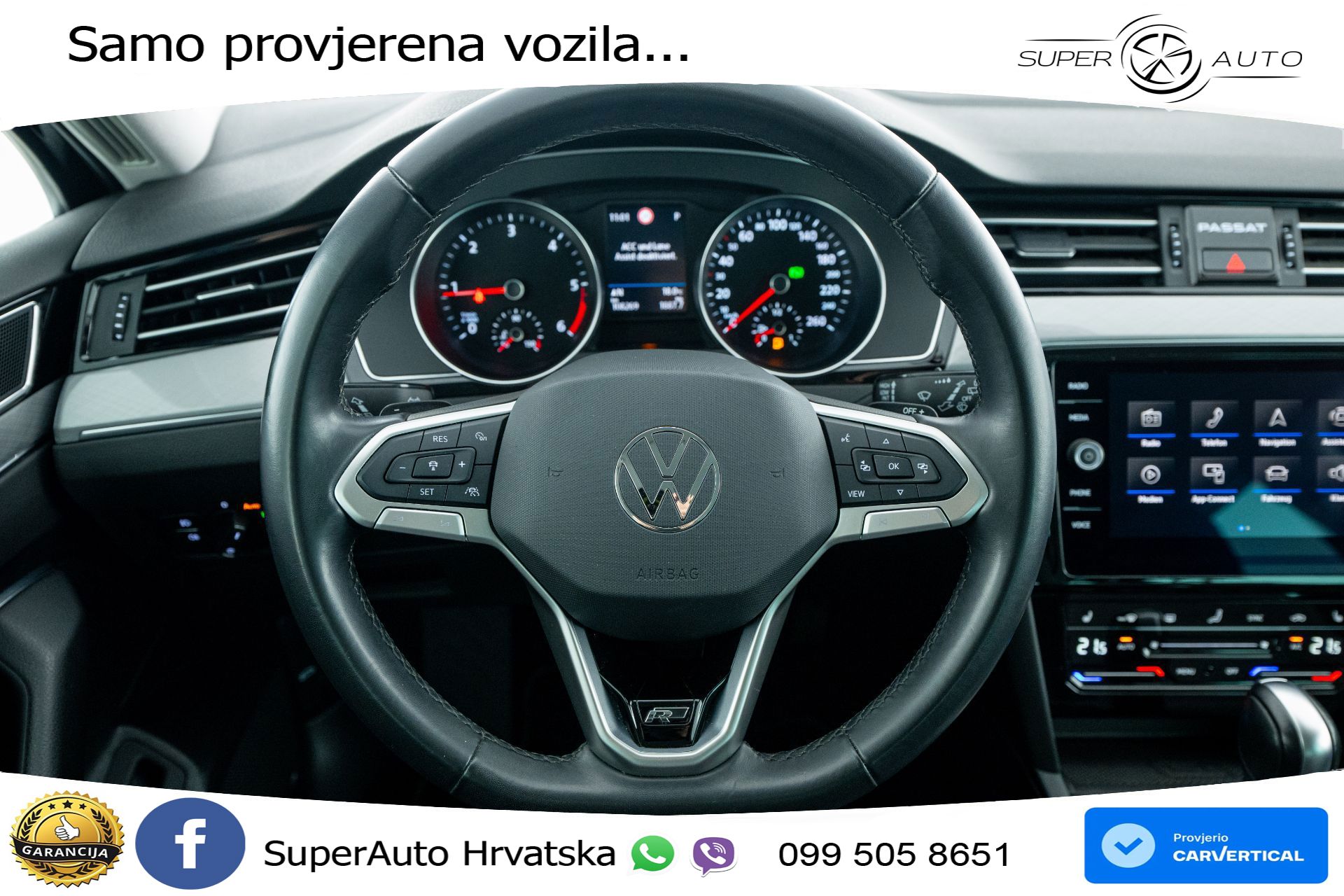 VW Passat Variant 2.0 TDI 4M DSG R-Line 200 KS, ACC+KAM+GR SJED+NAVI+MASAŽA