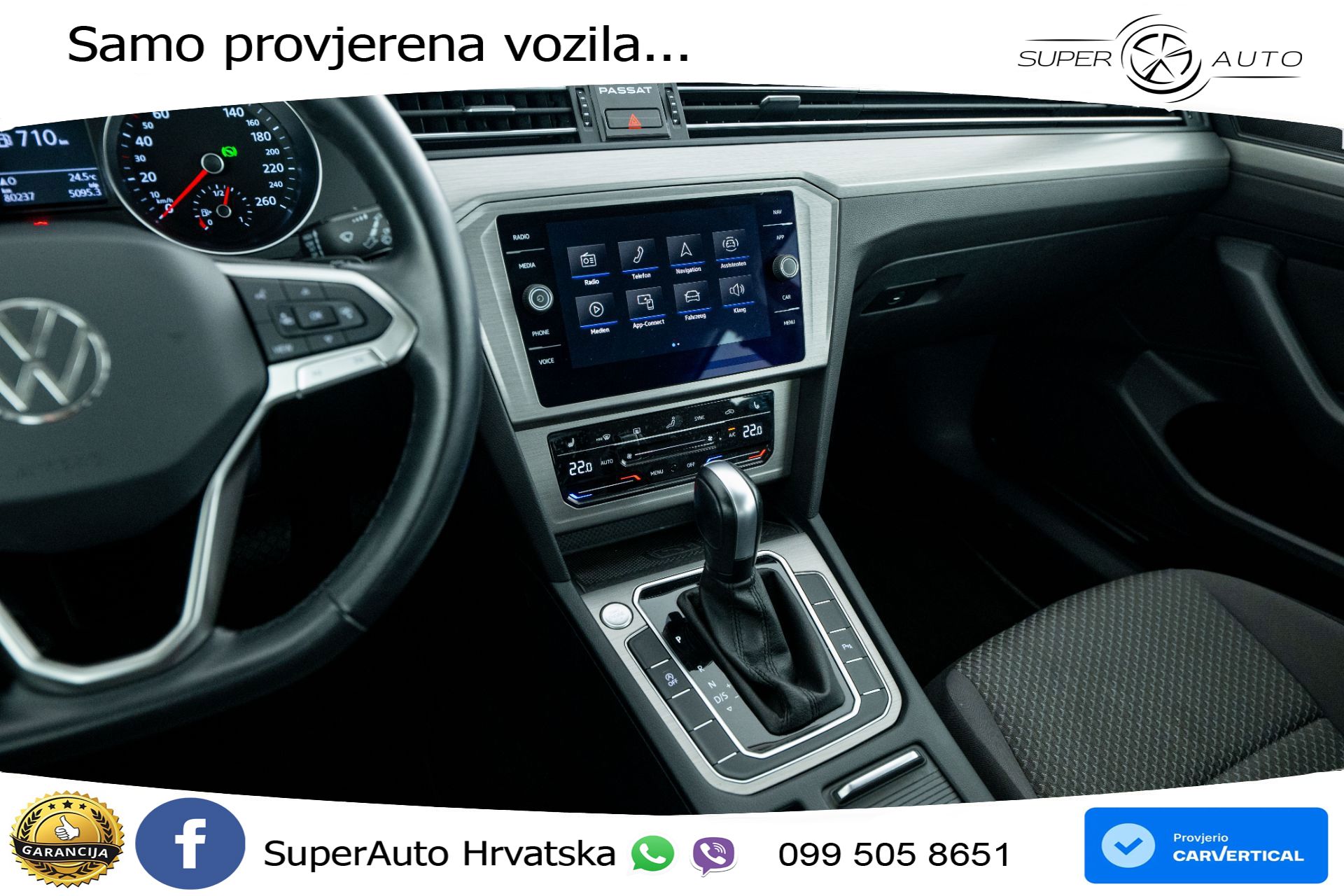 VW Passat Variant 2.0 TDI DSG Business Premium 122 KS, ACC+KAM+GR SJED+NAVI