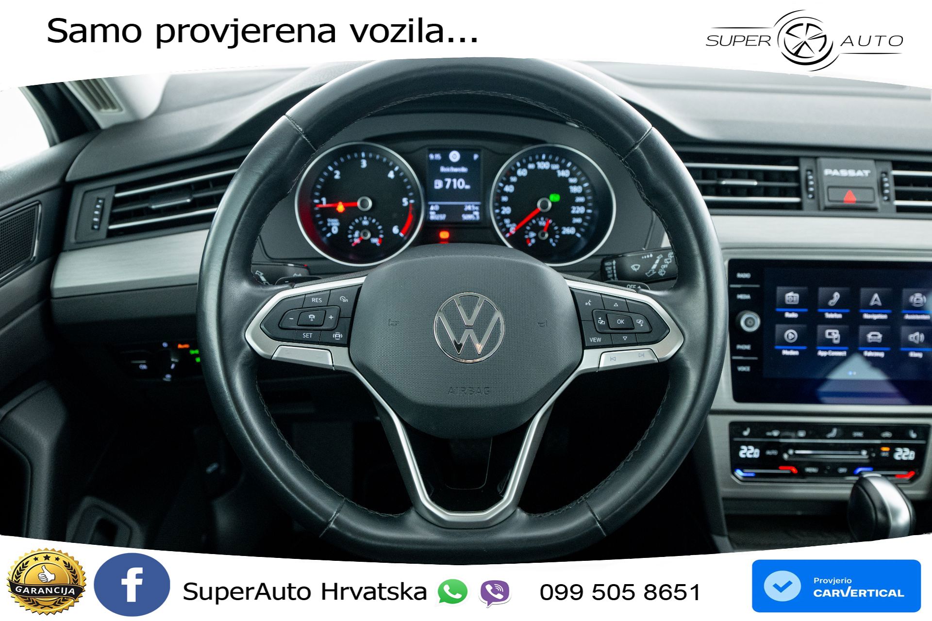 VW Passat Variant 2.0 TDI DSG Business Premium 122 KS, ACC+KAM+GR SJED+NAVI
