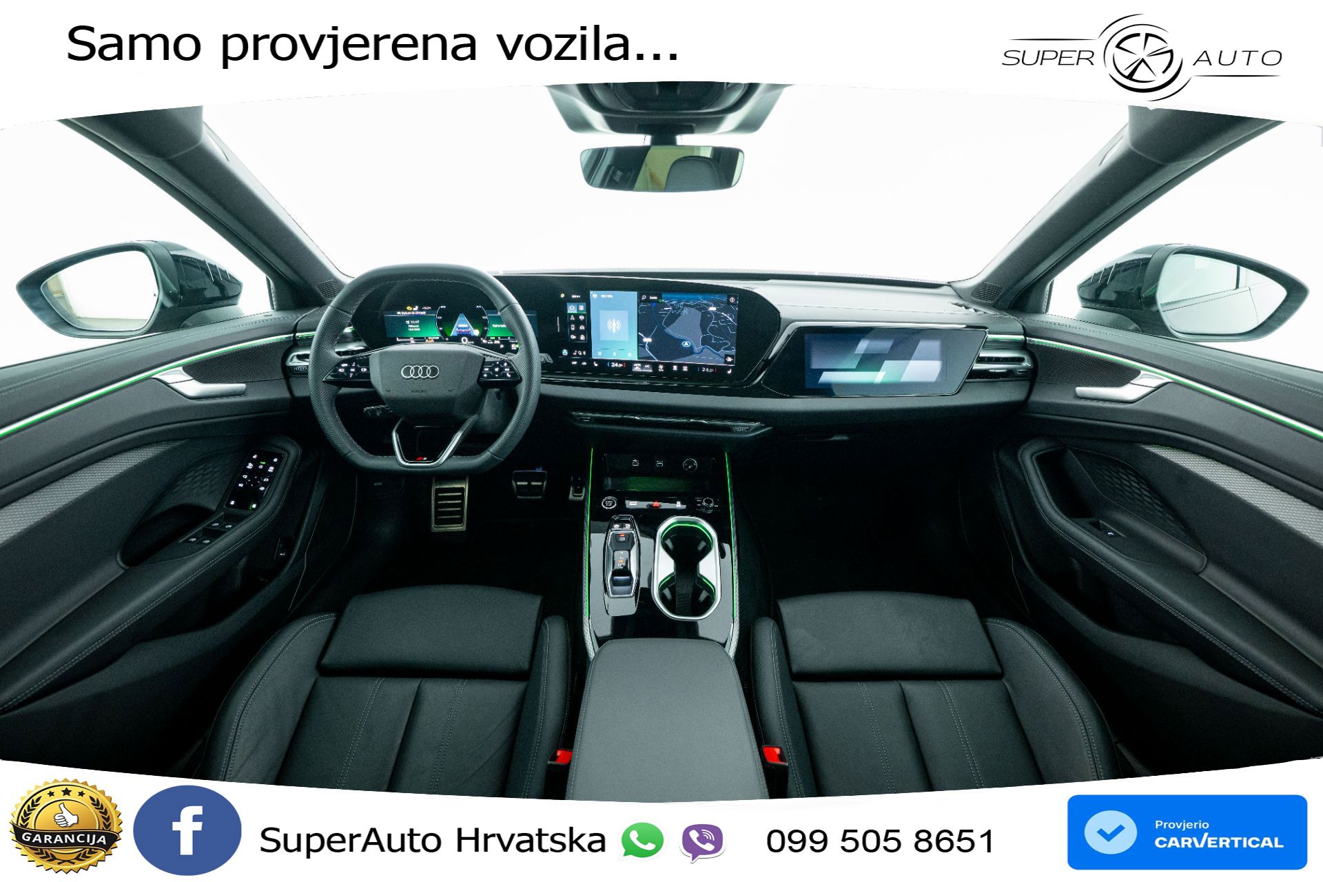 Audi A6 Avant 2.0 TDI S tronic 2xS line 204 KS, ACC+360+GR SJED+PANO+VIRT+NAVI