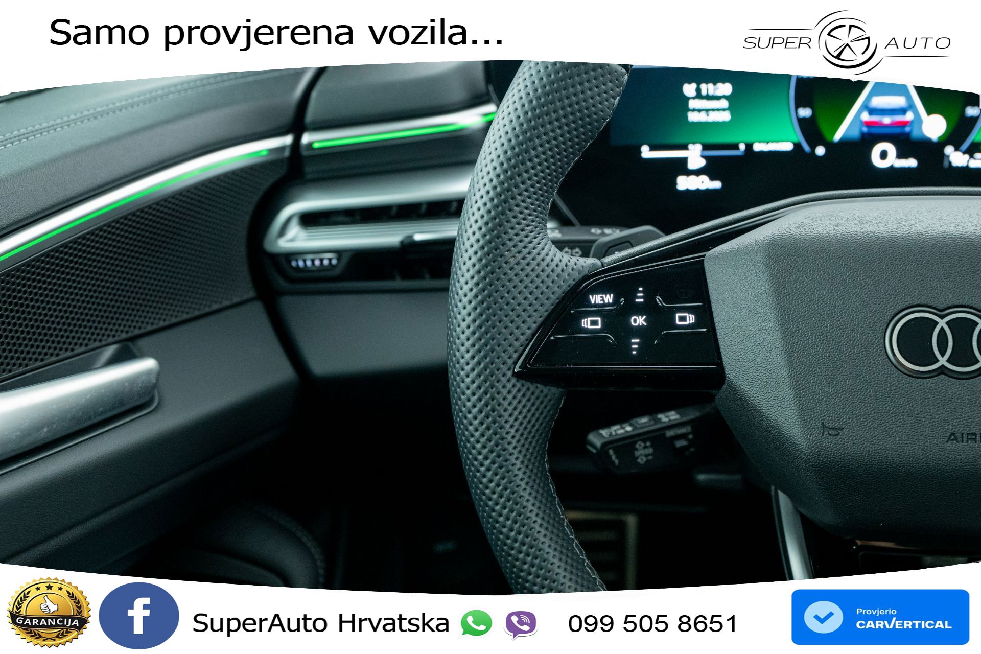 Audi A6 Avant 2.0 TDI S tronic 2xS line 204 KS, ACC+360+GR SJED+PANO+VIRT+NAVI