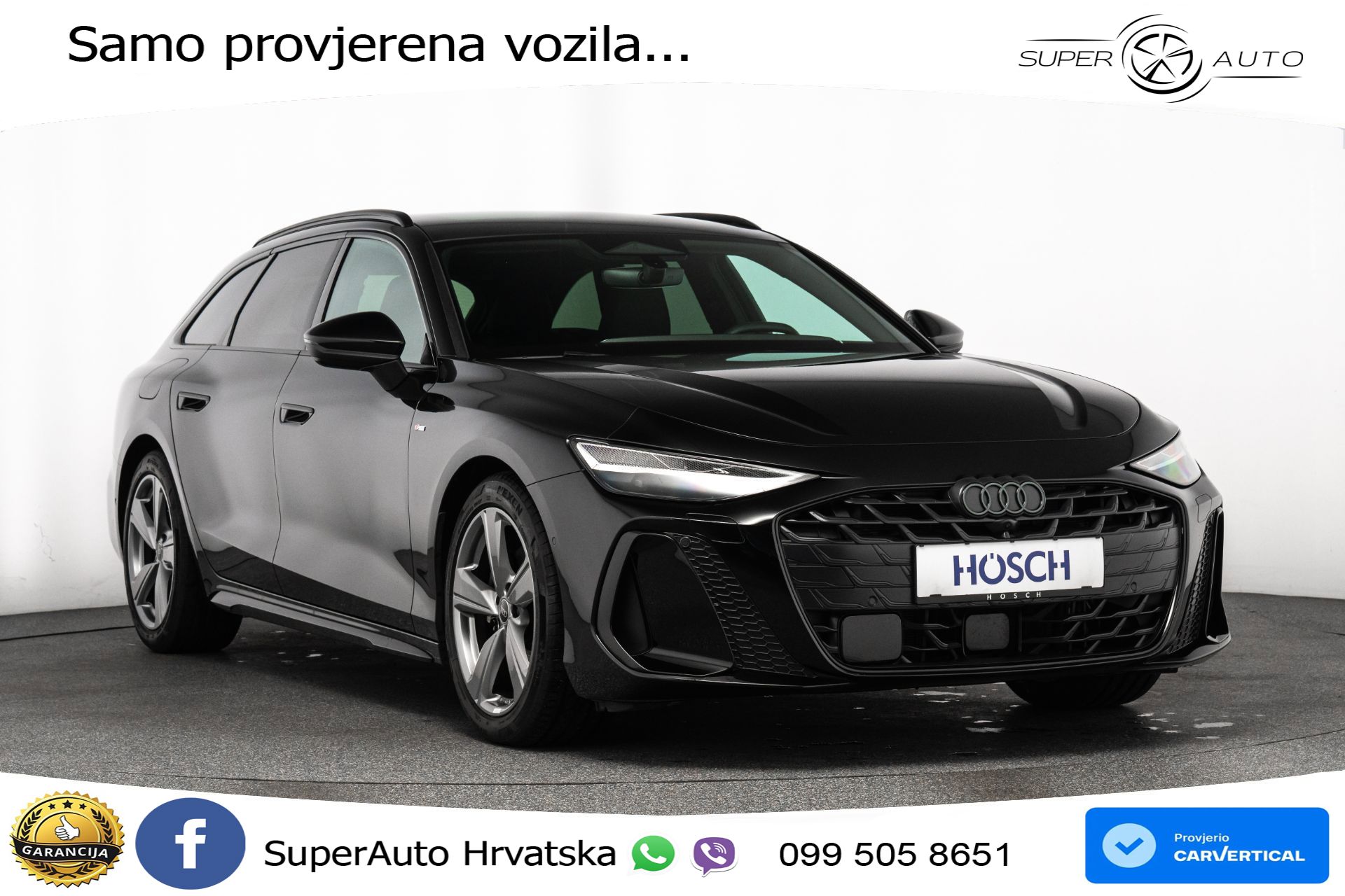 Audi A6 Avant 2.0 TDI S tronic 2xS line 204 KS, ACC+360+GR SJED+PANO+VIRT+NAVI