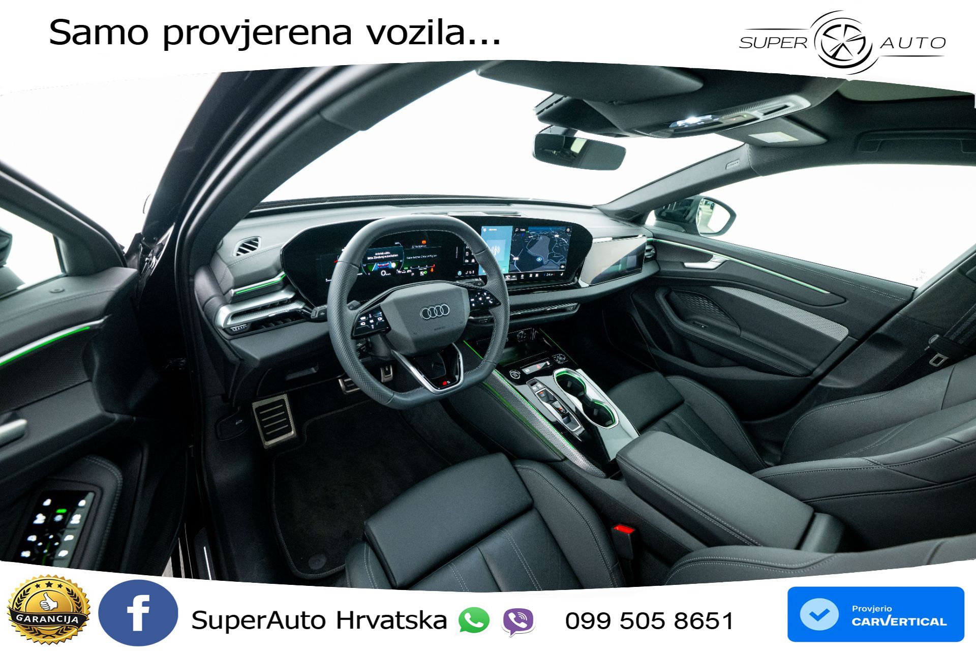 Audi A6 Avant 2.0 TDI S tronic 2xS line 204 KS, ACC+360+GR SJED+PANO+VIRT+NAVI
