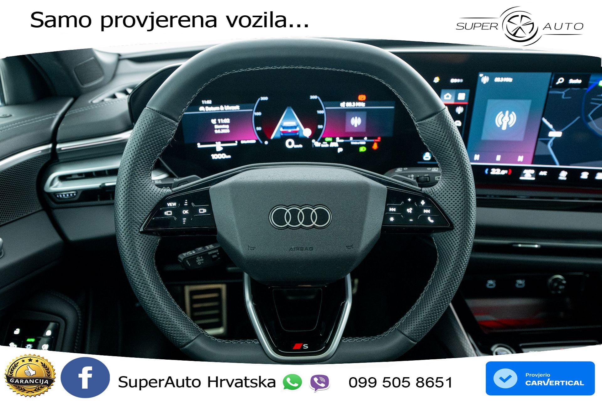 Audi A6 Avant 2.0 TDI S tronic 2xS line 204 KS, MATRIX+ACC+GR SJED+360+PANO