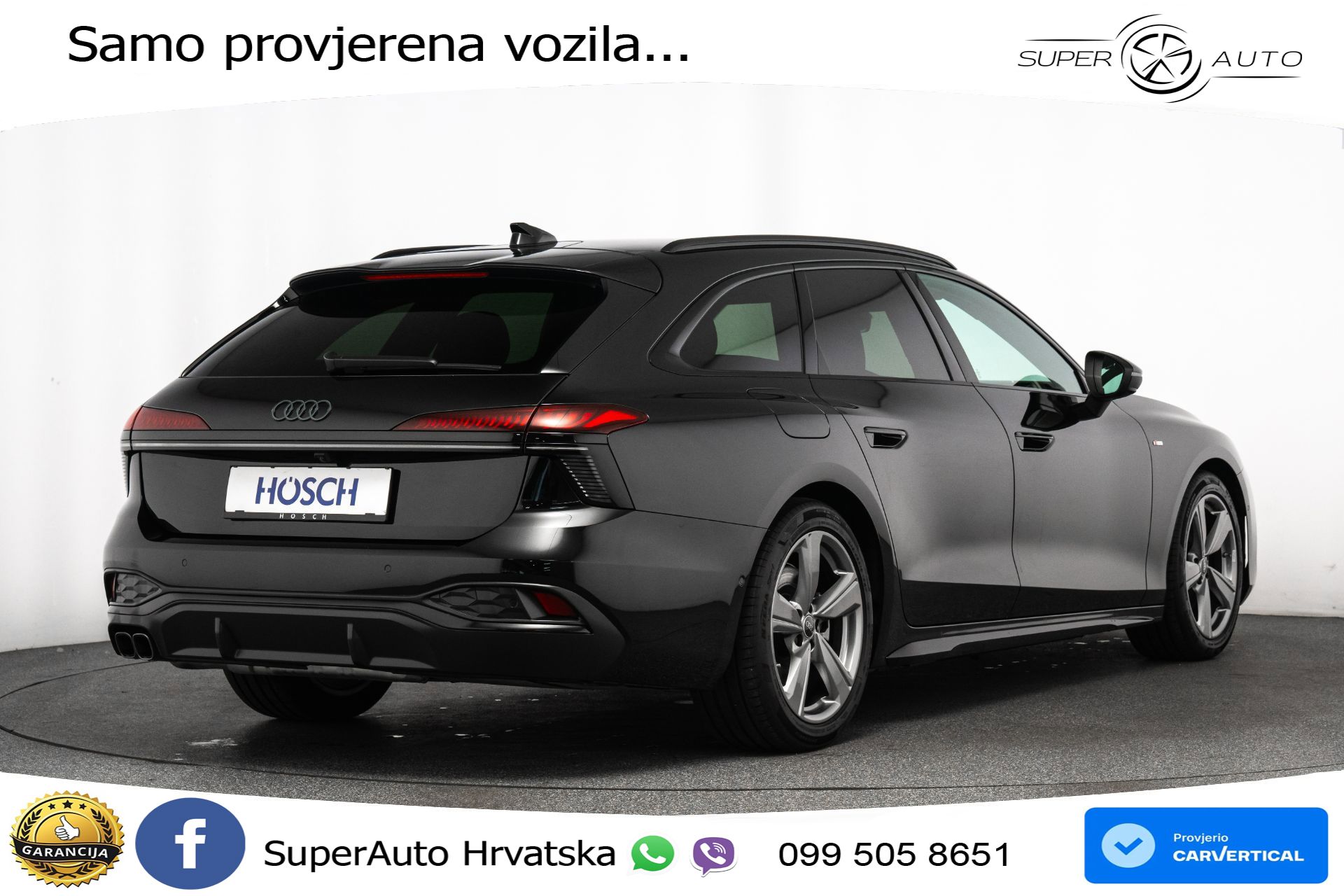 Audi A6 Avant 2.0 TDI S tronic 2xS line 204 KS, MATRIX+ACC+GR SJED+360+PANO