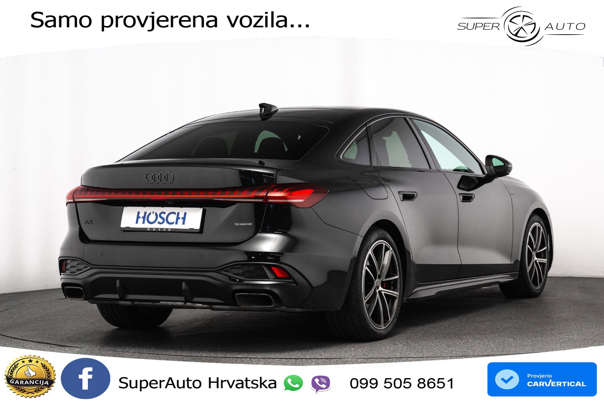 Audi A5 2.0 TFSI quattro S tronic 2xS line 299 KS, MATRIX+ACC+GR SJED+360+PANO