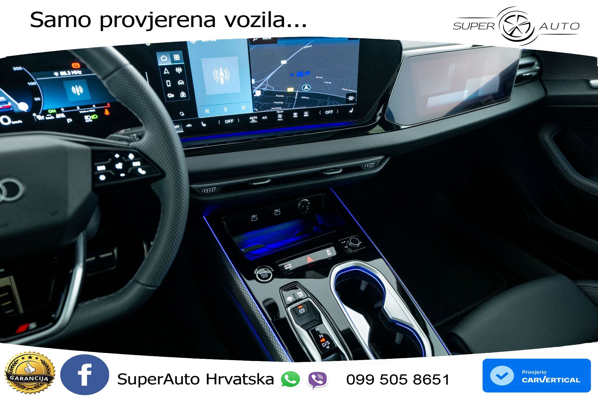 Audi A6 Avant 2.0 TDI S tronic 2xS line 204 KS, MATRIX+ACC+GR SJED+360+PANO+VIRT