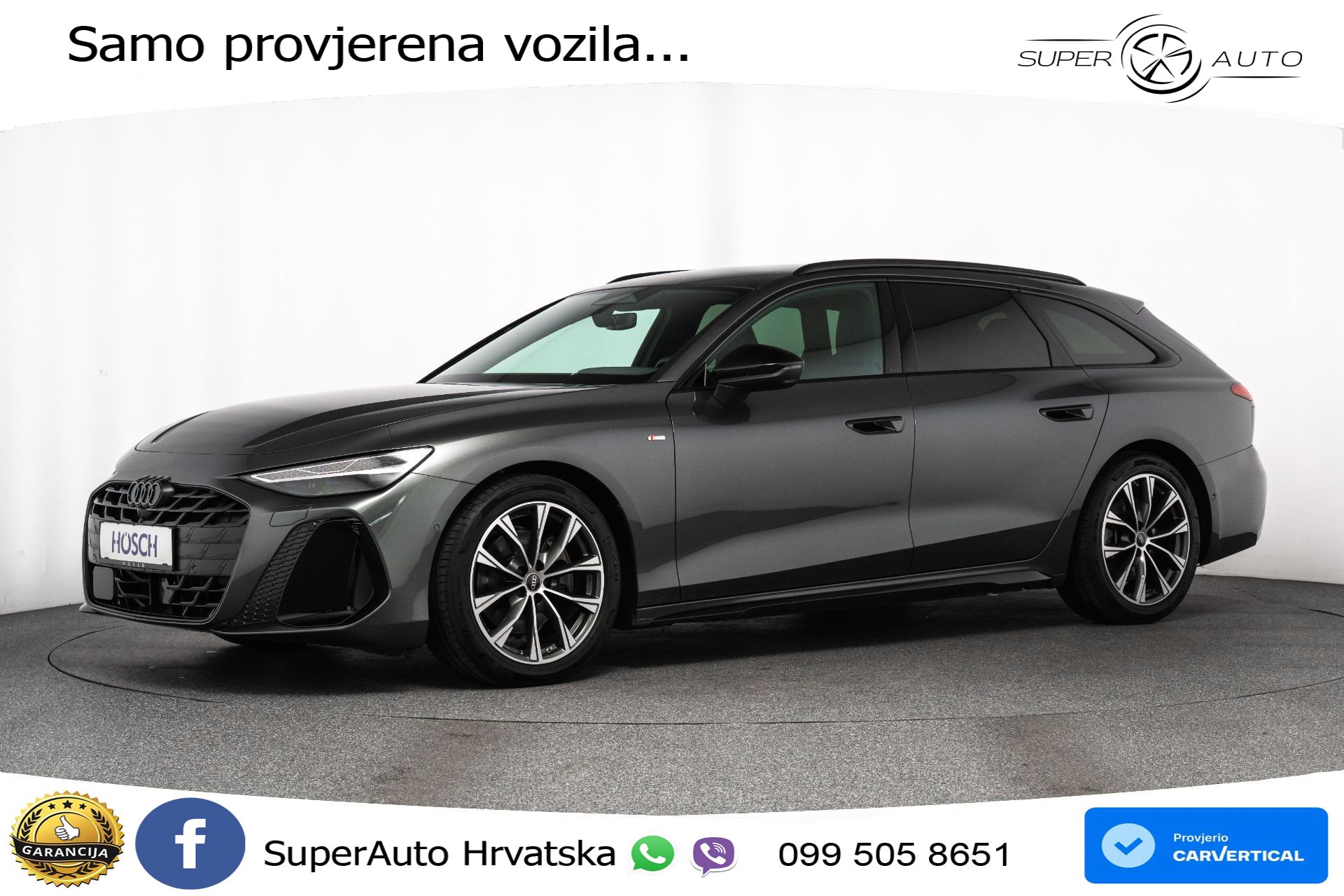 Audi A6 Avant 2.0 TDI S tronic 2xS line 204 KS, MATRIX+ACC+GR SJED+360+PANO+VIRT
