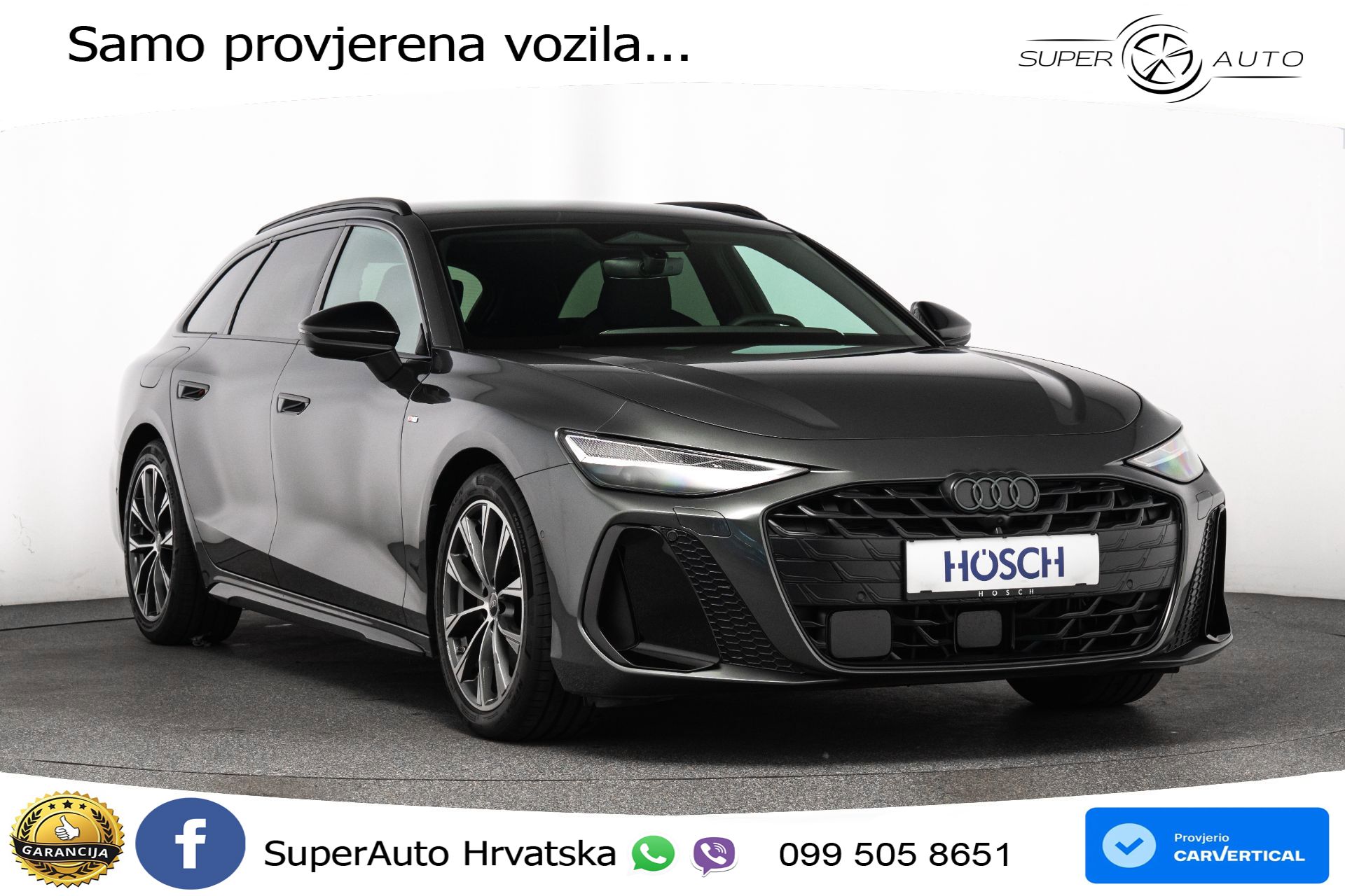 Audi A6 Avant 2.0 TDI S tronic 2xS line 204 KS, MATRIX+ACC+GR SJED+360+PANO+VIRT