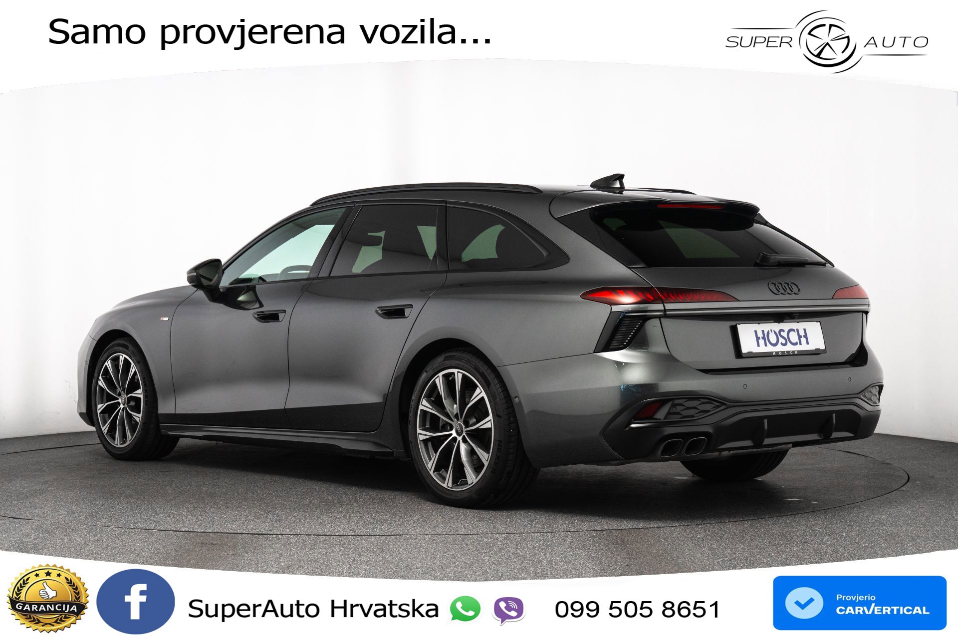 Audi A6 Avant 2.0 TDI S tronic 2xS line 204 KS, MATRIX+ACC+GR SJED+360+PANO+VIRT