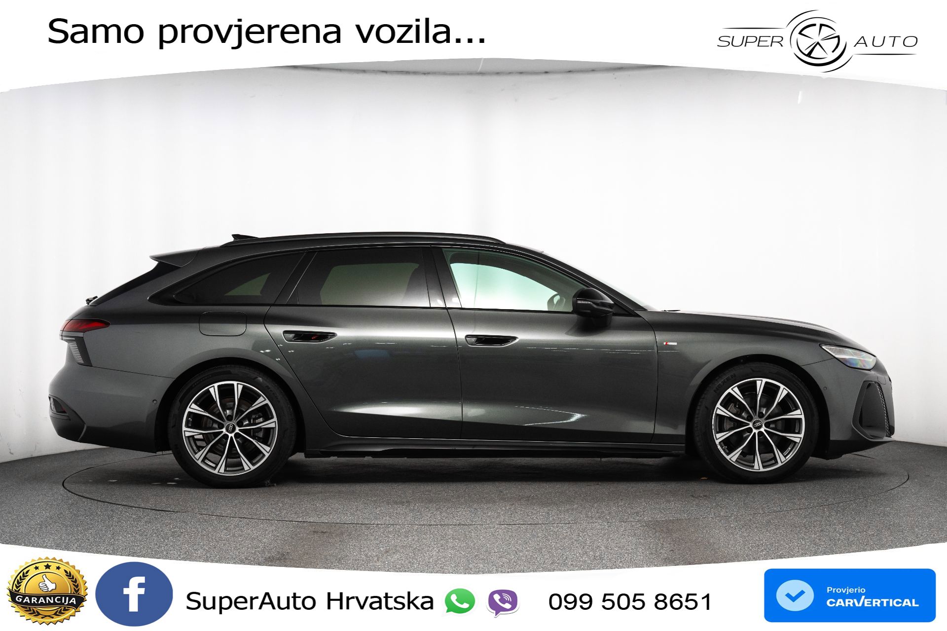 Audi A6 Avant 2.0 TDI S tronic 2xS line 204 KS, MATRIX+ACC+GR SJED+360+PANO+VIRT