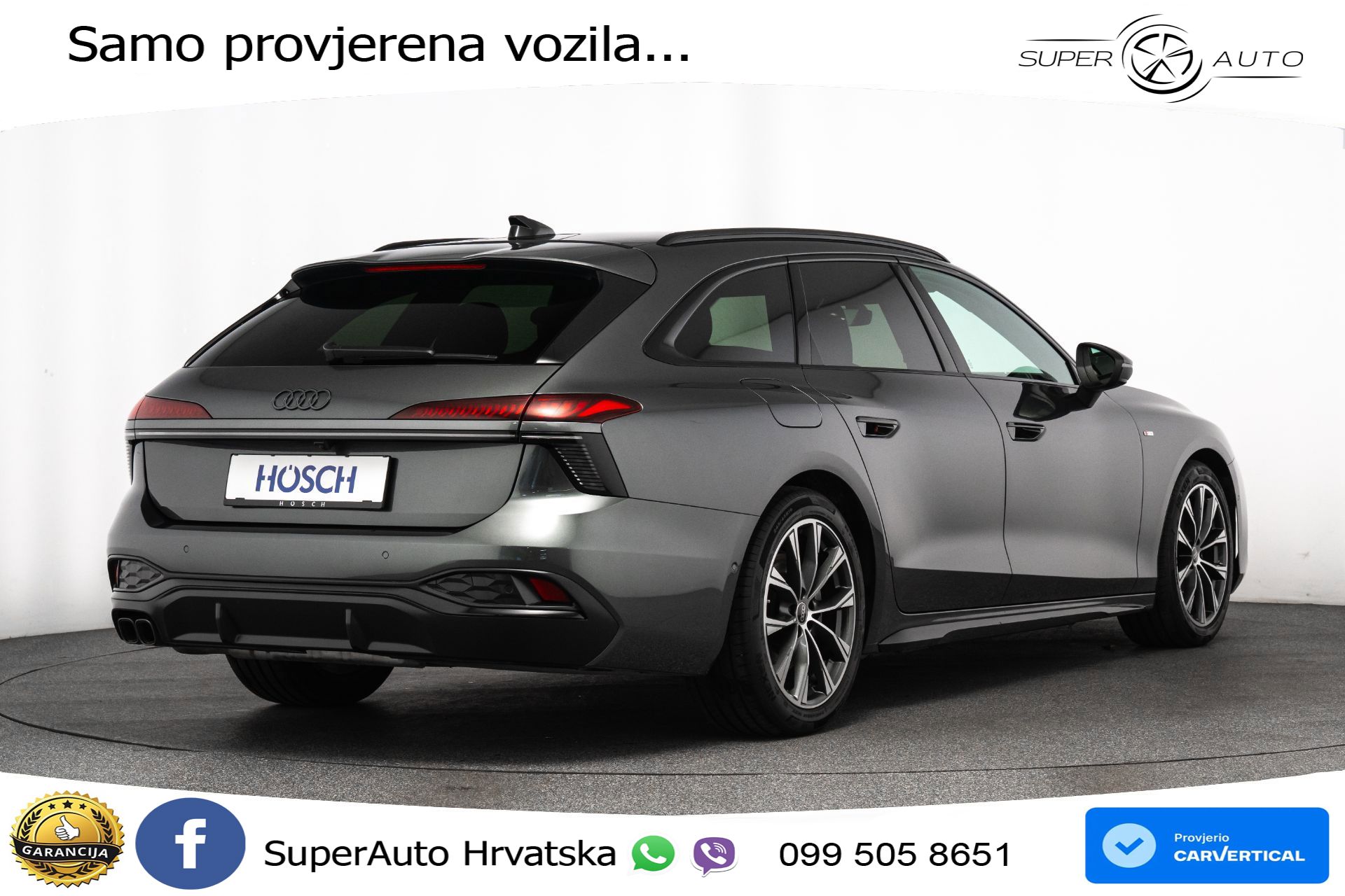 Audi A6 Avant 2.0 TDI S tronic 2xS line 204 KS, MATRIX+ACC+GR SJED+360+PANO+VIRT